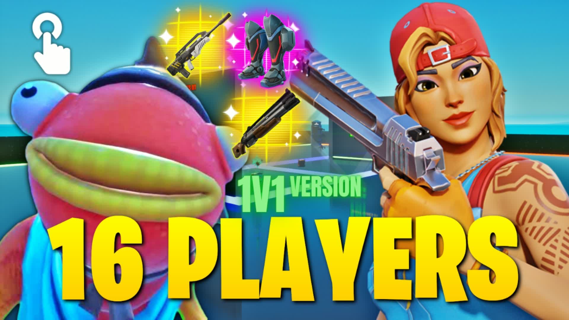 16 PLAYERS PARTY BUILD FIGHTS