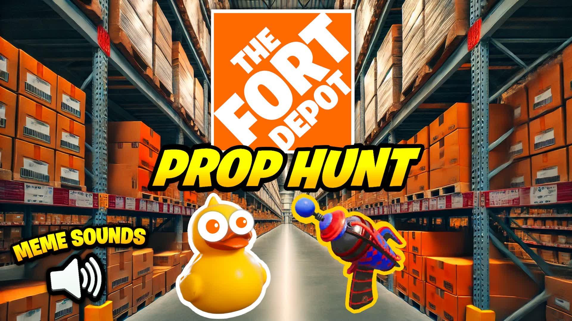 FORT DEPOT PROP HUNT 🔨