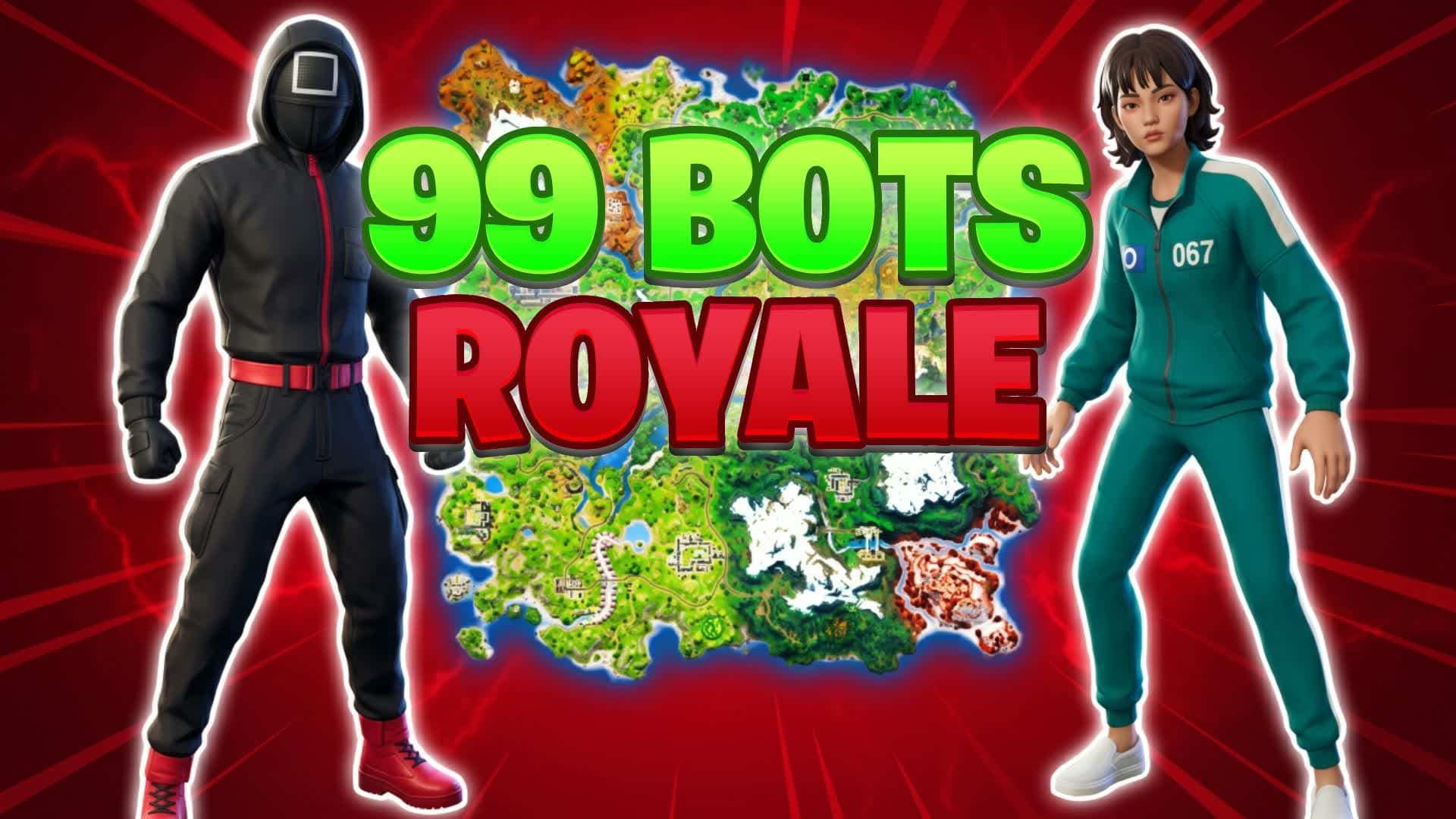 👧🏻99 Bots Squid Game All Guns🚦