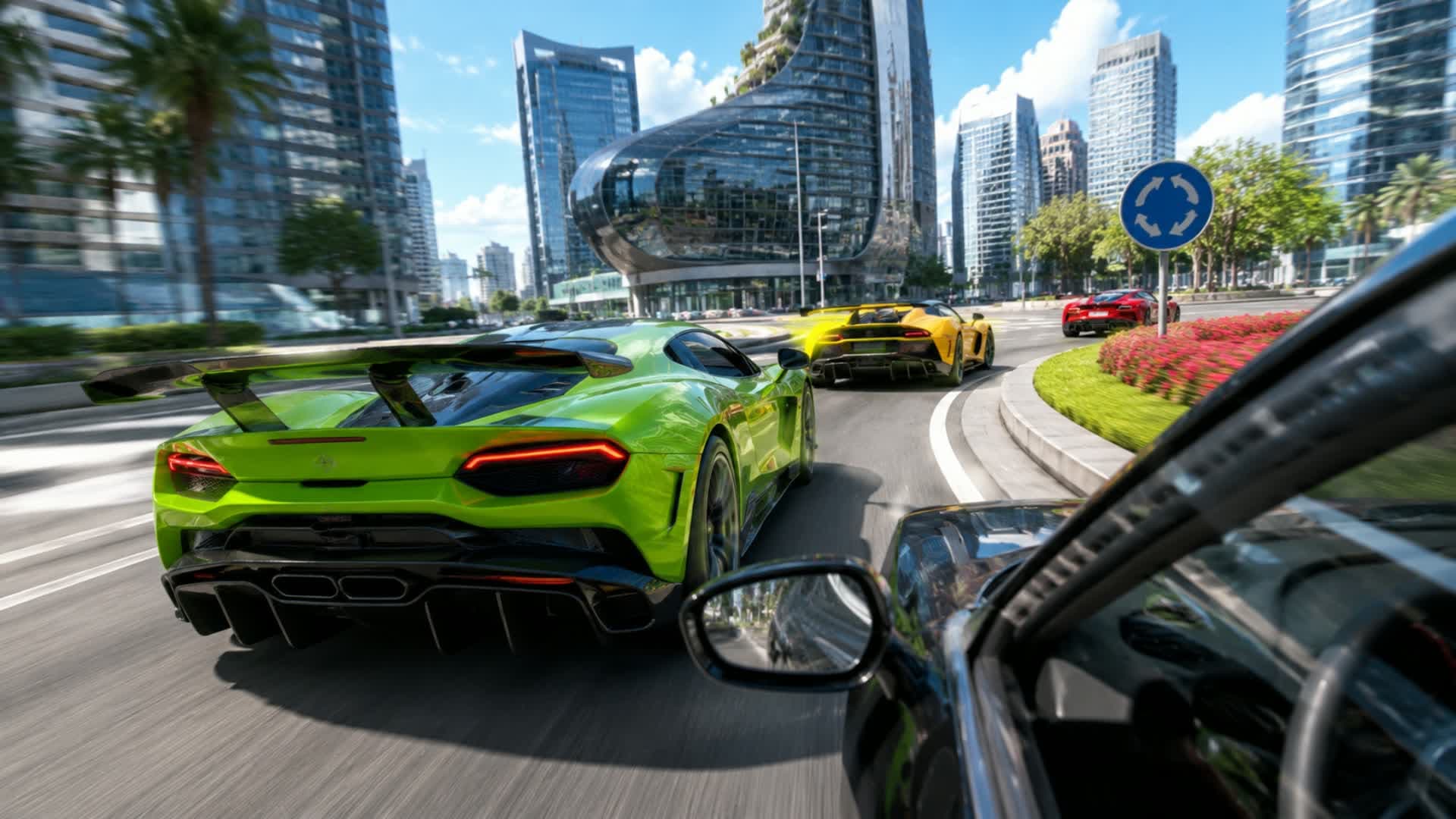 🚗 PINECREST CITY CAR DRIVE ROAD 🚗