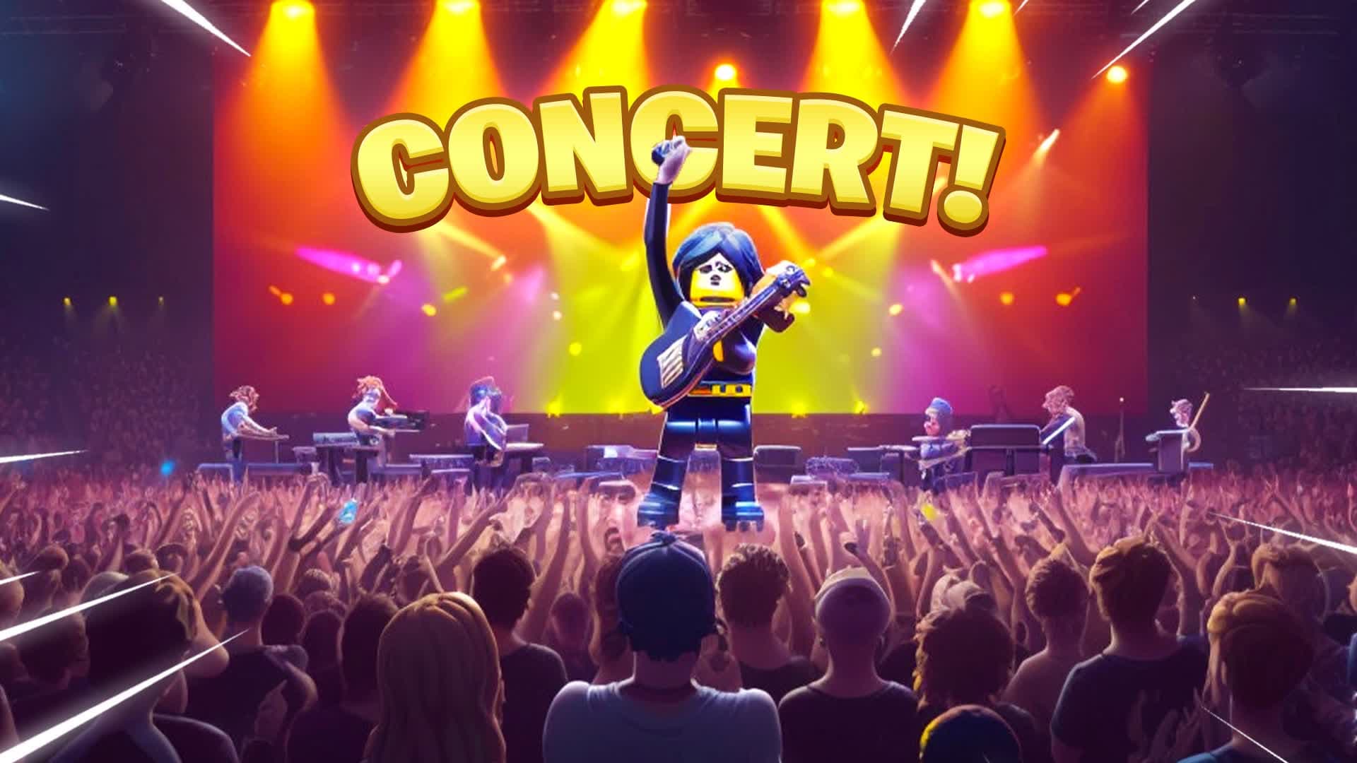Brick Fortnite Concert