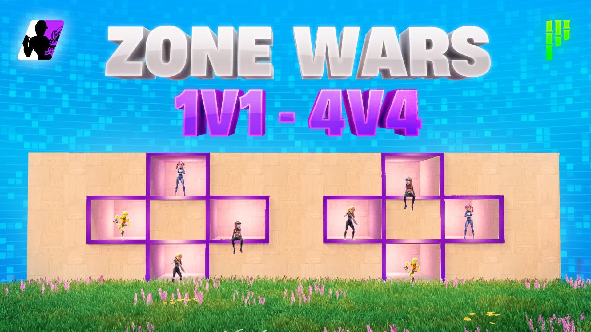 ZONE WARS (1V1 TO 4V4)