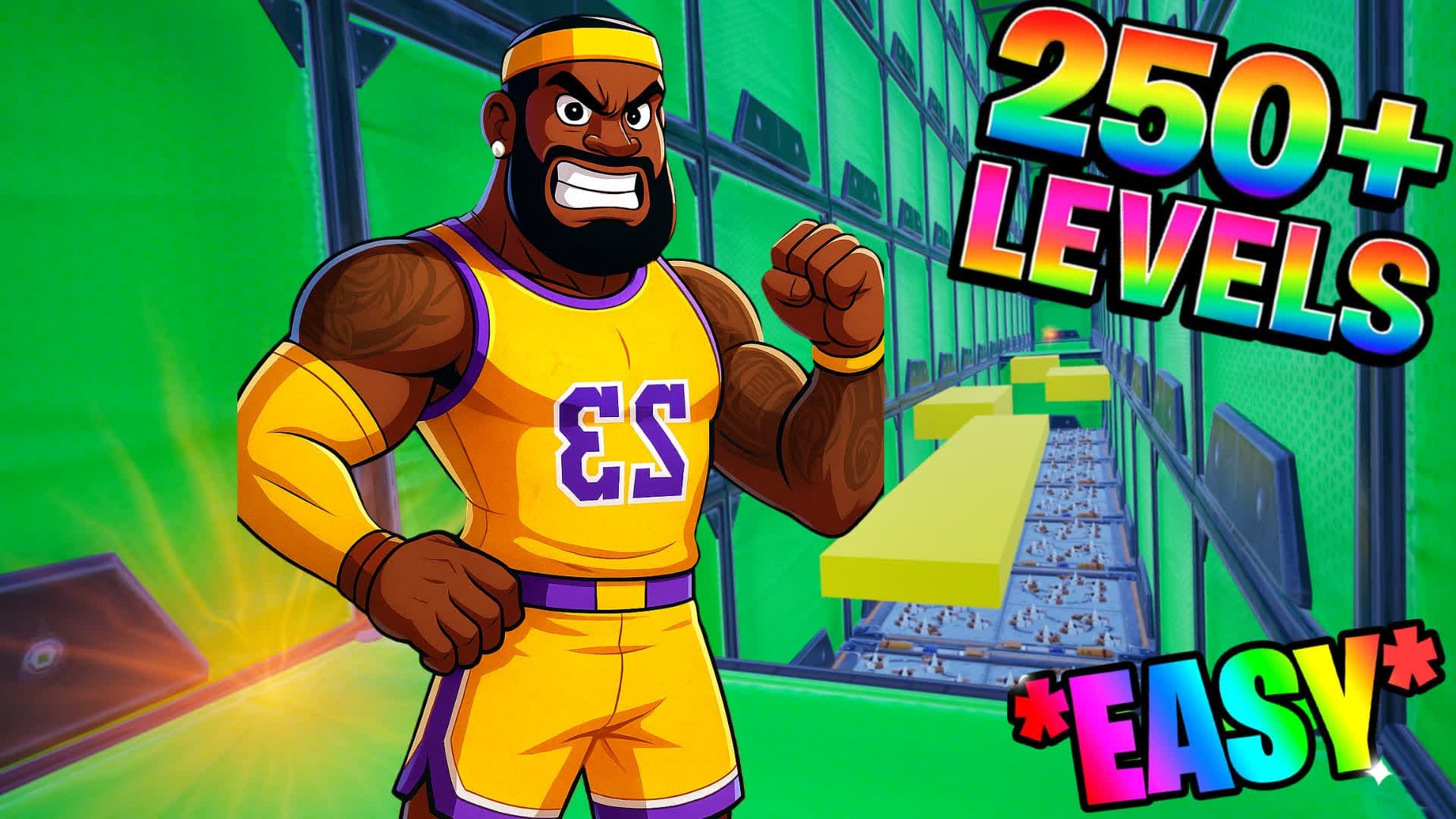 LEBRON PARKOUR ⭐ +250 LEVELS EASY⭐