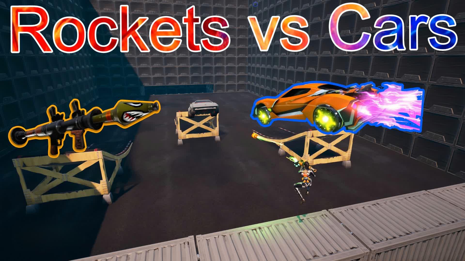 🚘CARS VS ROCKETS🚀