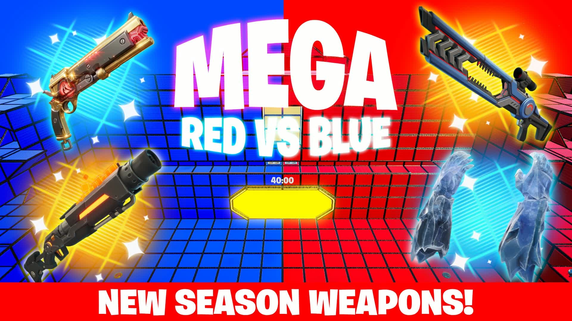 MEGA RED VS BLUE [POWERS]