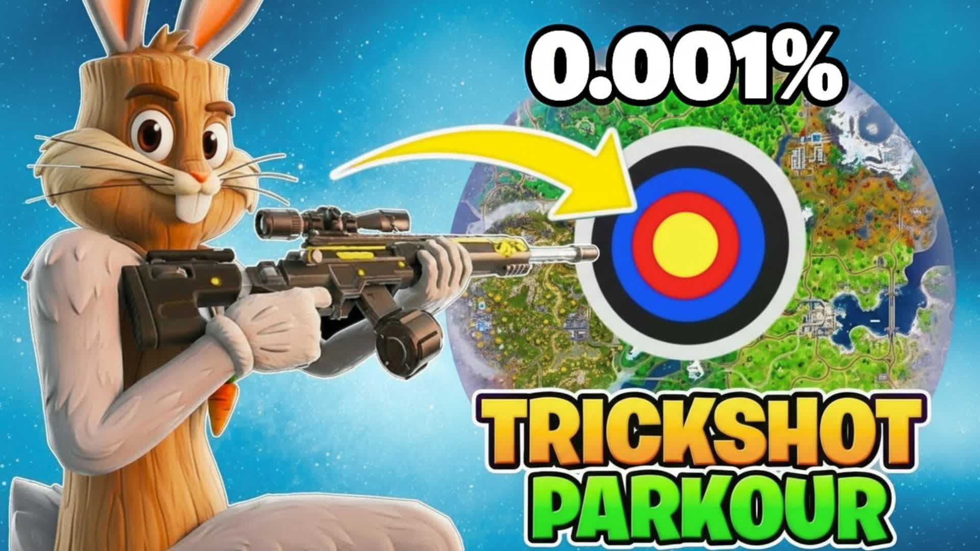 TRICKSHOT PARKOUR🎯 (130 LEVELS)