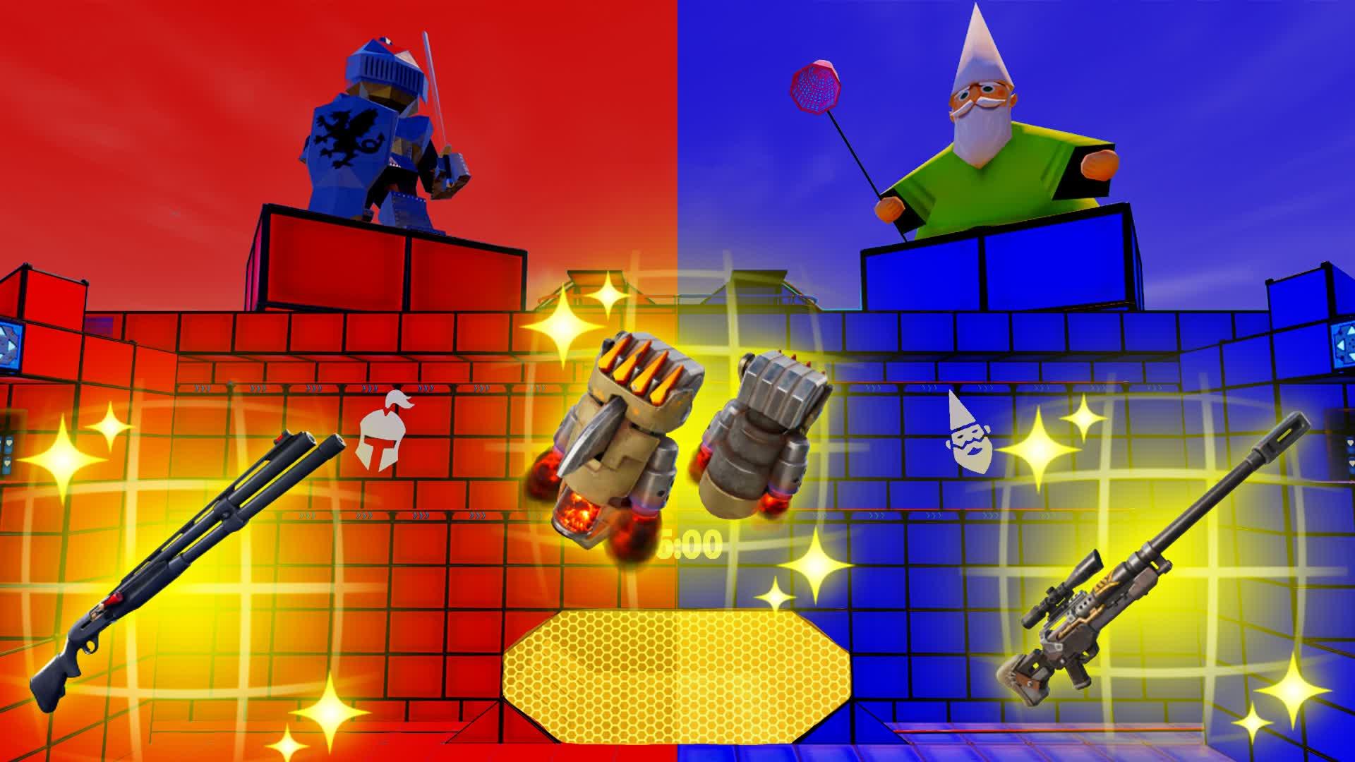 RED VS BLUE 🔴🔵 🧙‍♂️GNOME VS KNIGHT🗡️