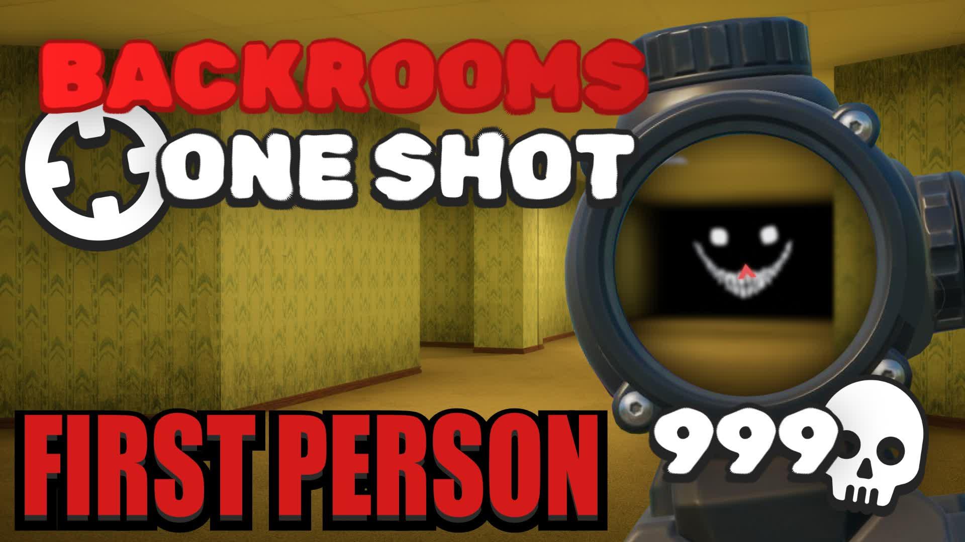 FIRST PERSON BACKROOMS GUN GAME!