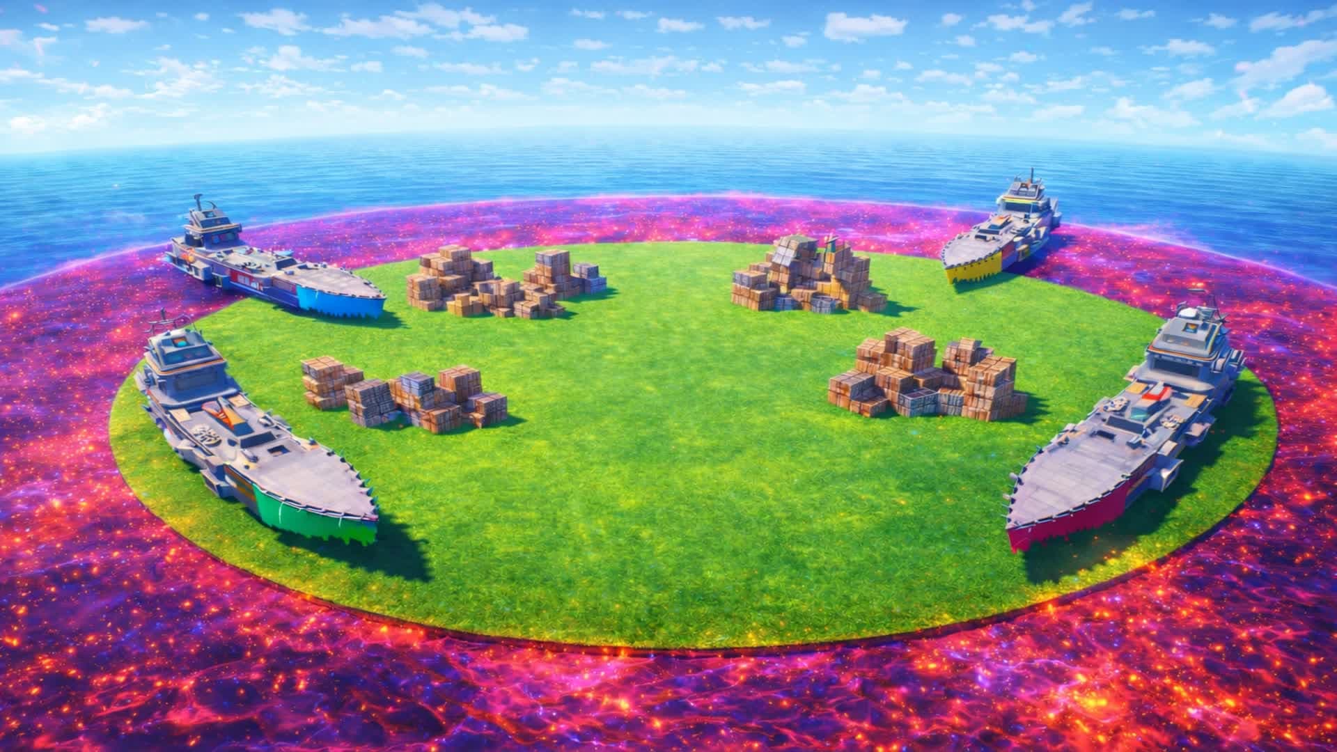 NAVAL 4 TEAMS ZONE WARS