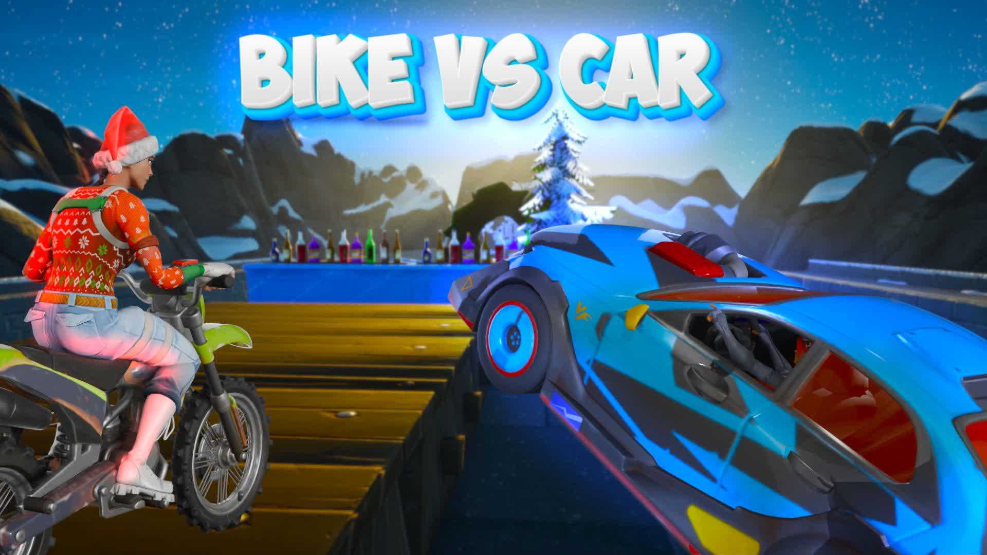 🥶BIKE VS CAR WINTER EDITION🥶