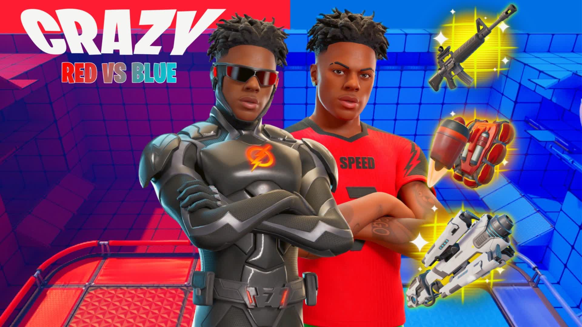 SUPER SPEED RED VS BLUE 🔴🔵