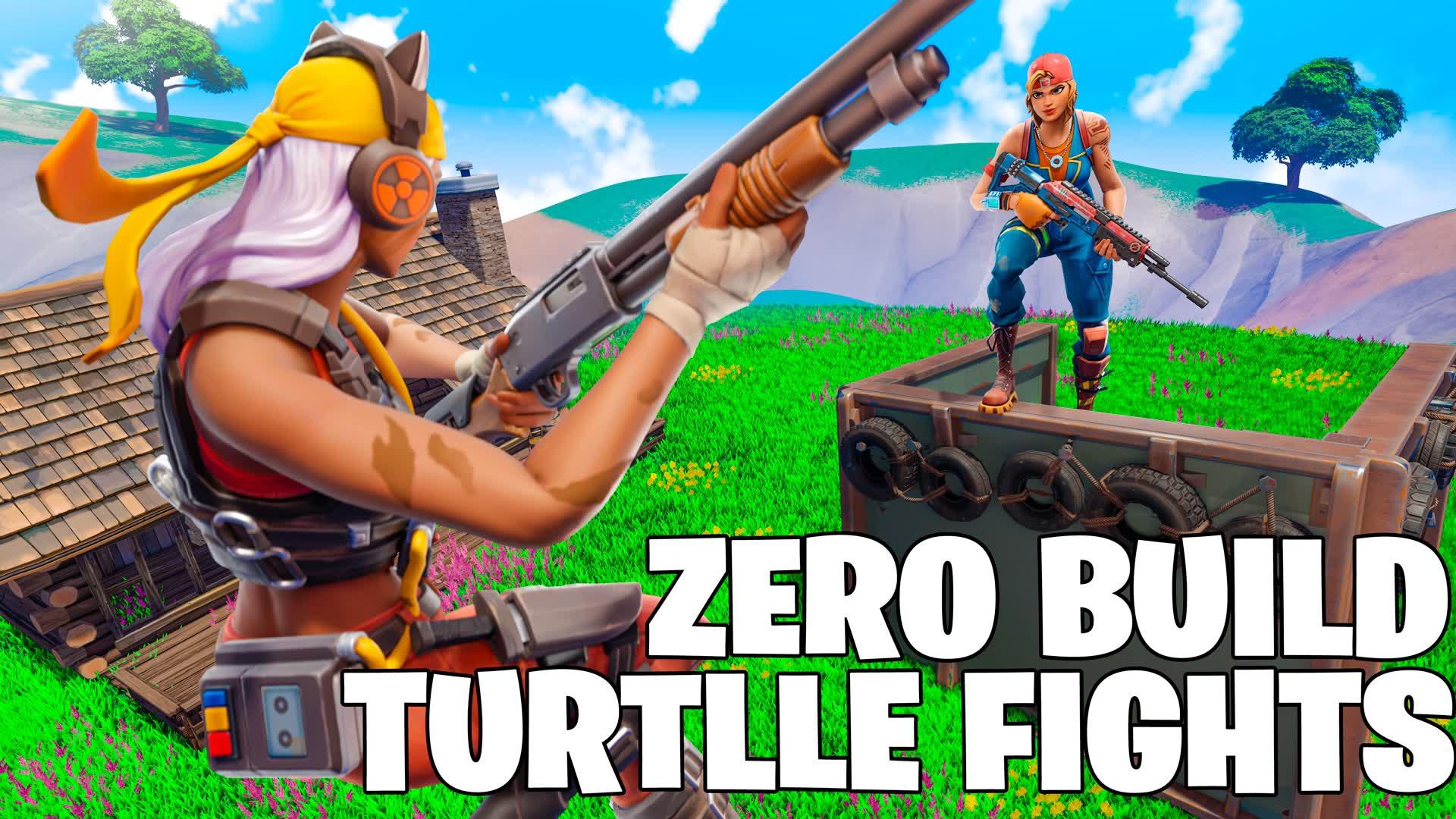 ZERO BUILD TURTLES FIGHTS 🎯