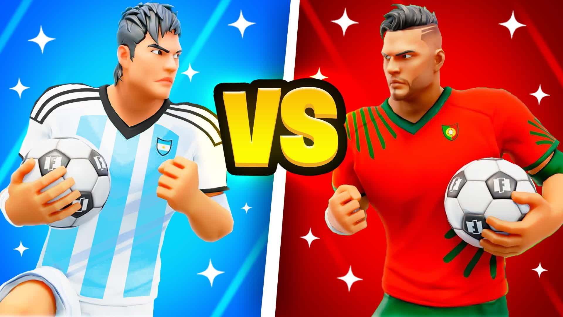 Red VS Blue FOOTBALL World Cup