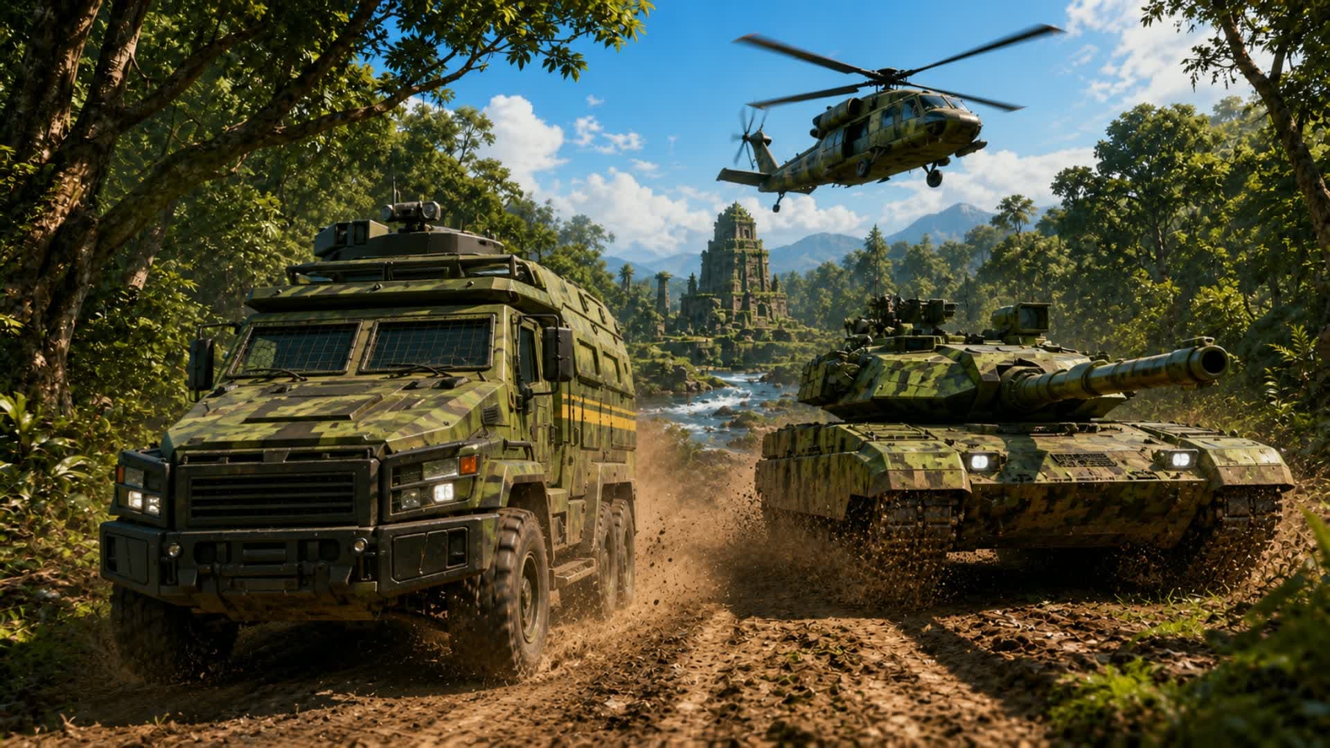 JUNGLE WAR DRIVE