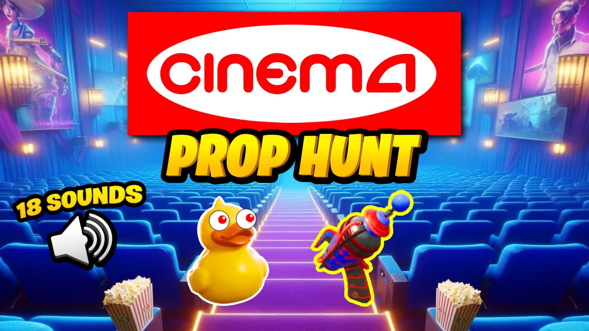 CINEMA PROP HUNT🍿
