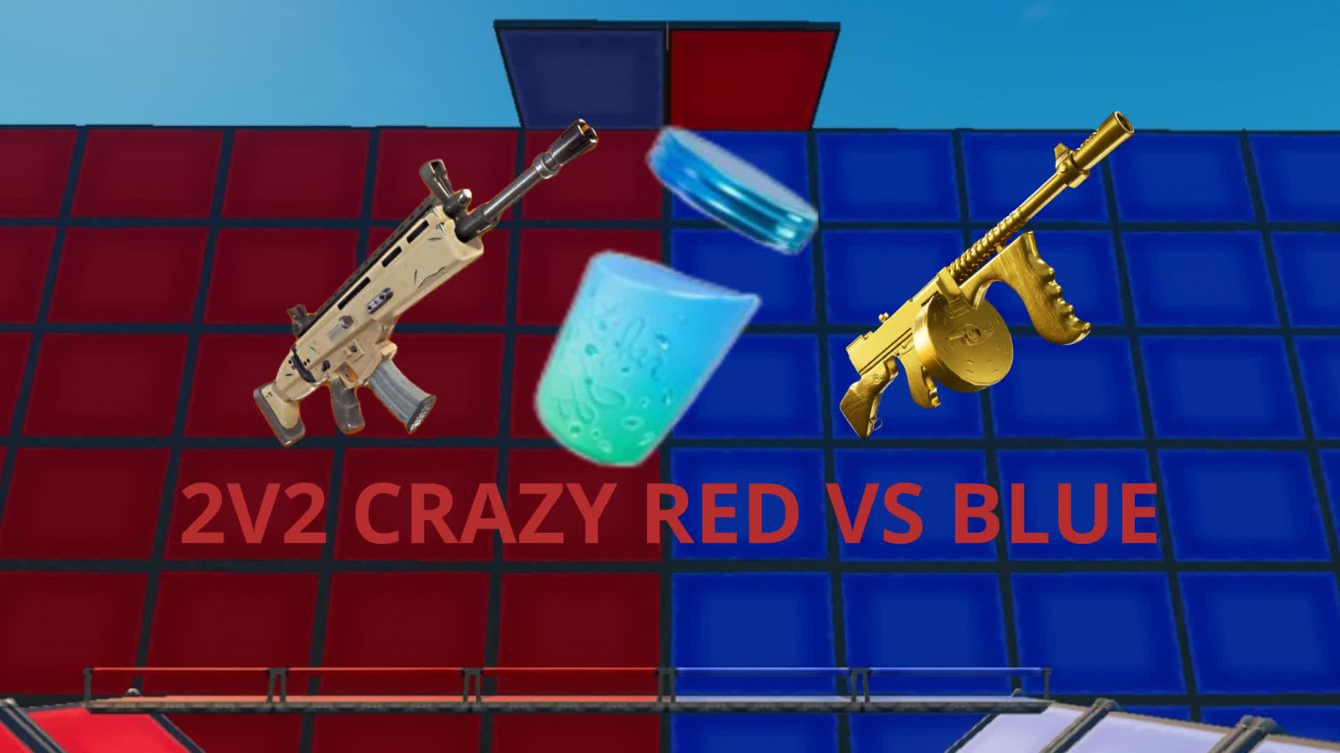 2V2 CRAZY RED VS BLUE