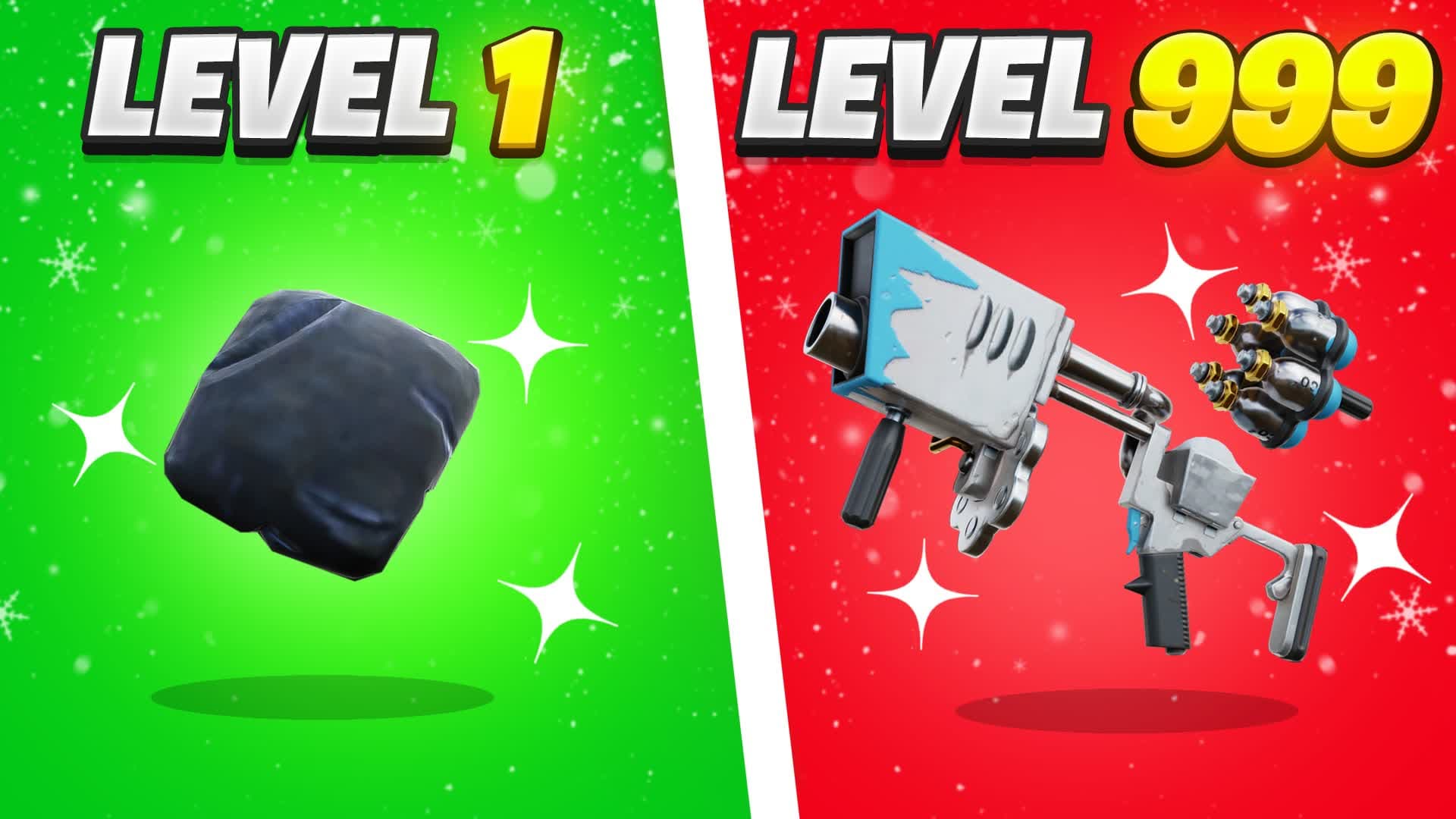 ❄️WINTER GUN GAME❄️ONE SHOT🔫
