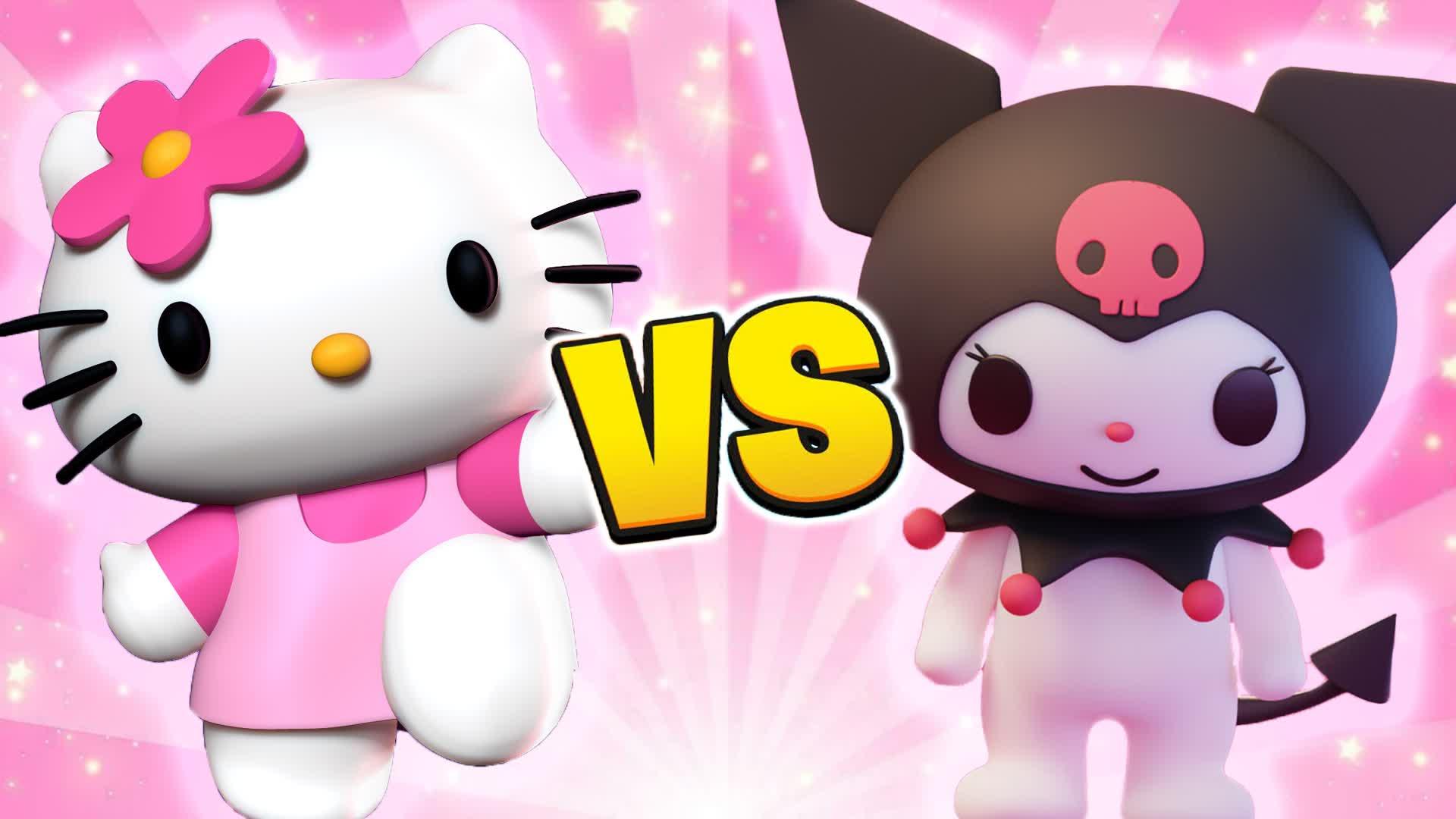 🎀HELLO KITTY VS KUROMI☠️