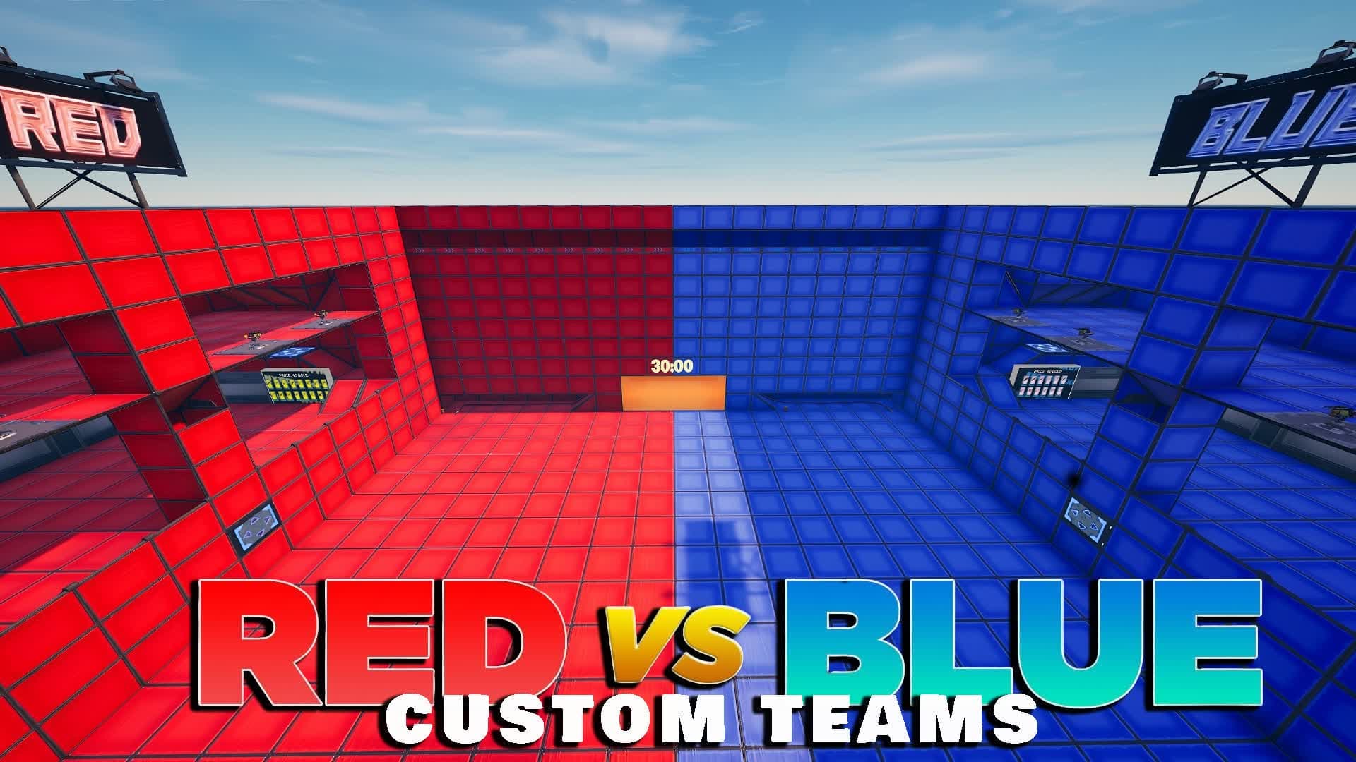 👑AWESOME🔴RED VS BLUE🔵 MODDED WEAPONS