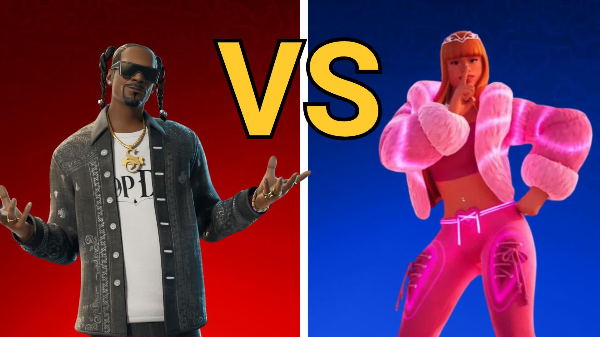 SNOOP DOG VS ICE SPICE RED VS BLUE