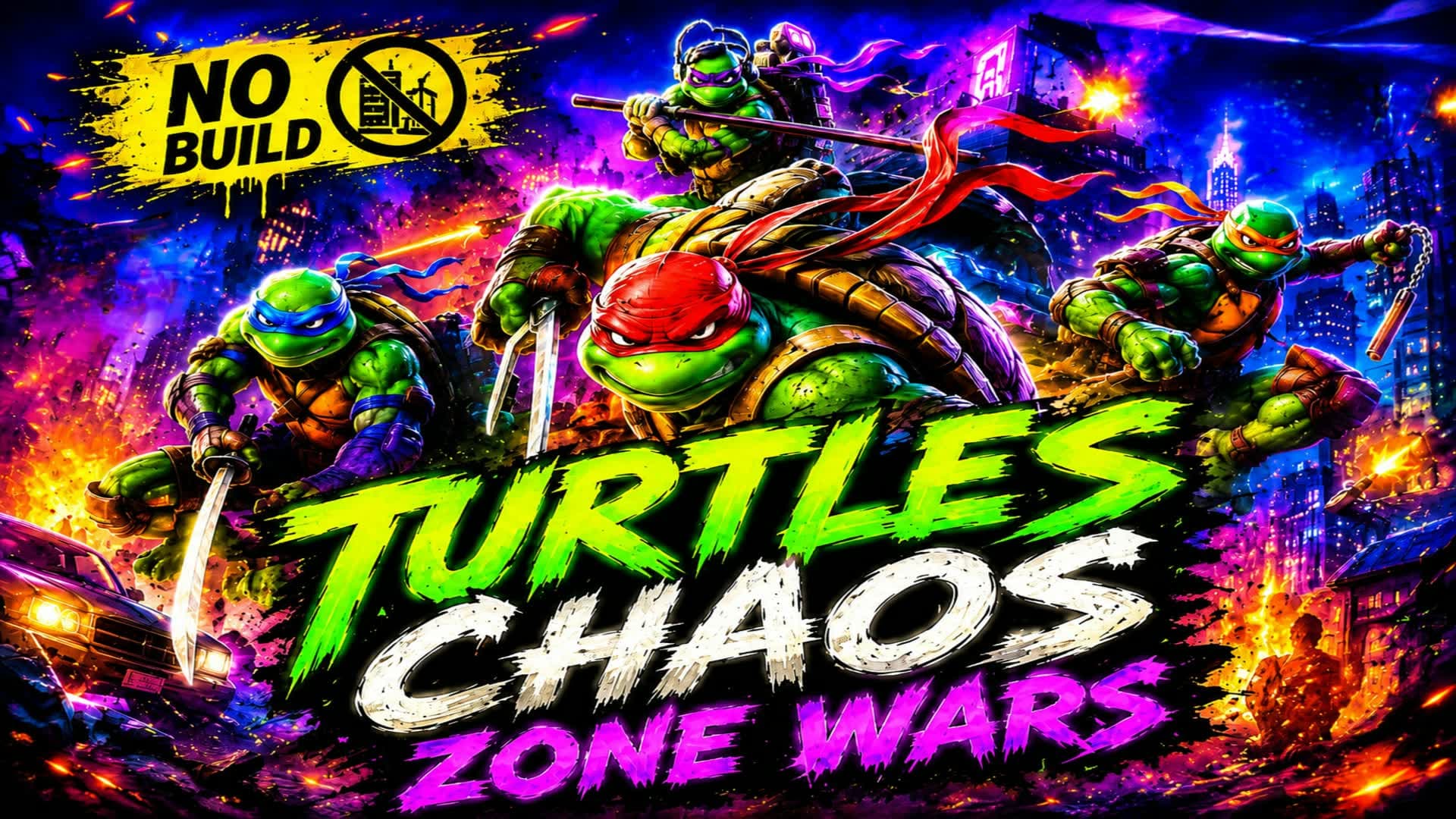 Turtles Chaos. Zone wars no build