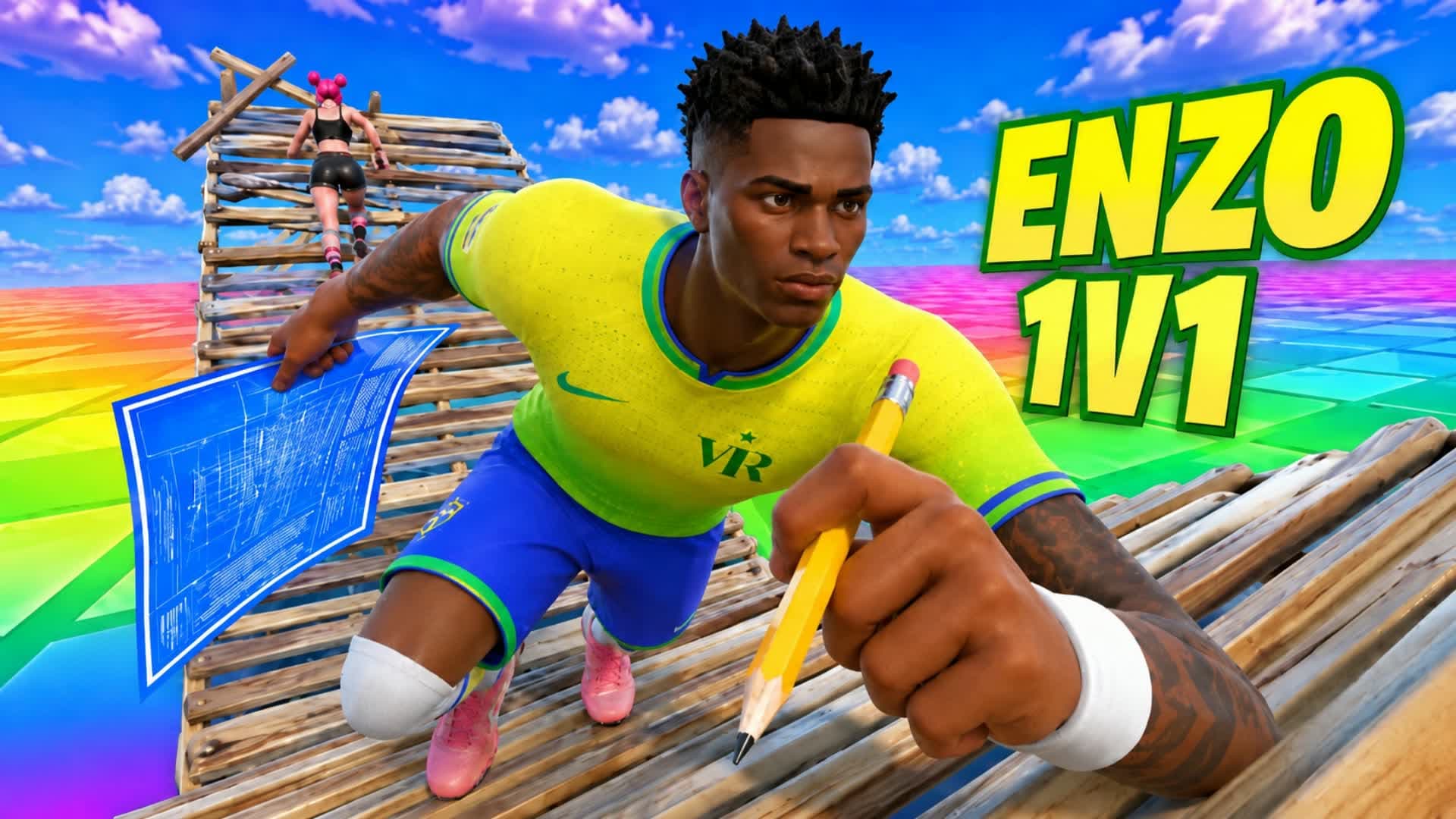 1V1 BUILD FIGHT [ENZO]