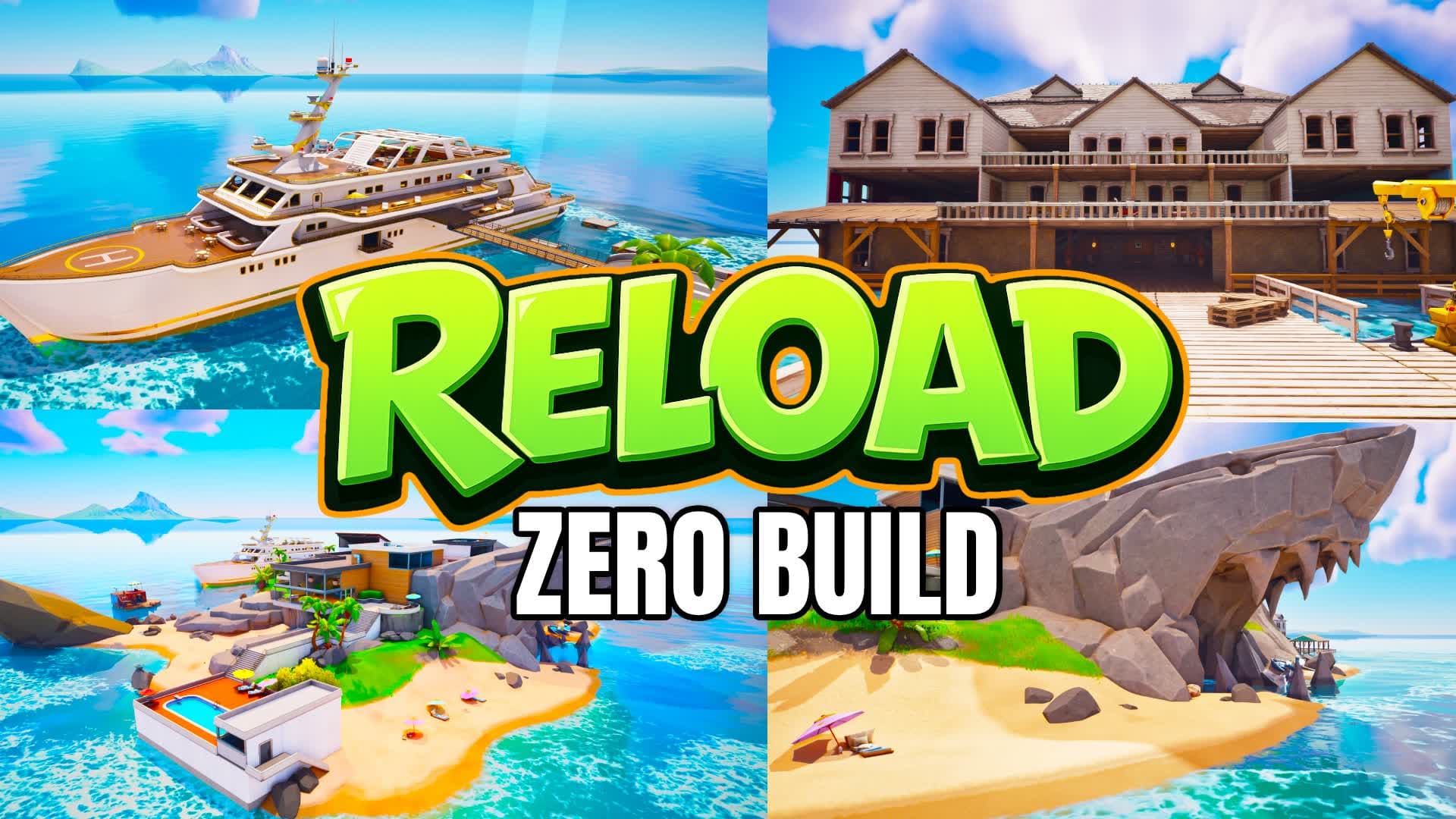 RELOAD ZERO BUILD - SHARK ISLAND 🔫