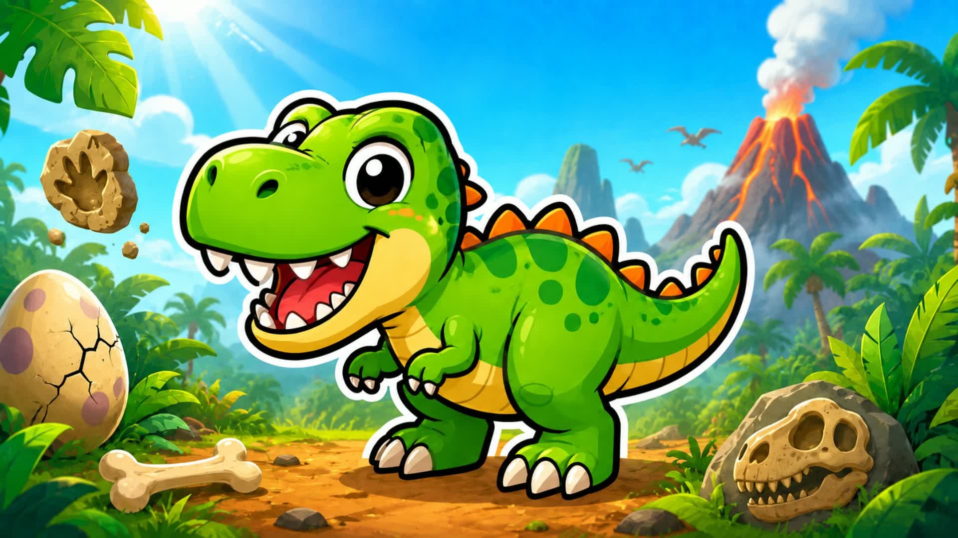 BE A DINO