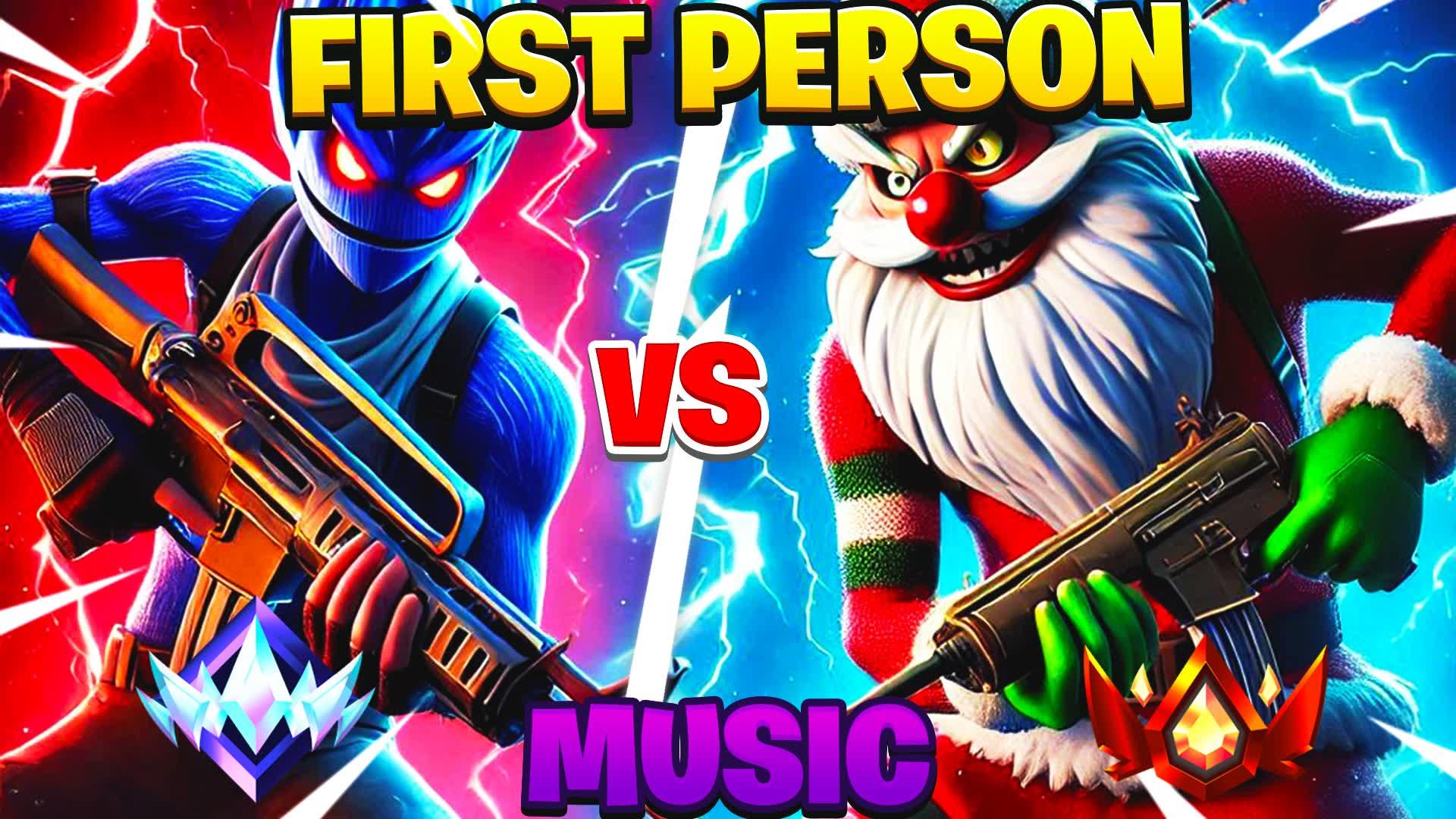 FIRST PERSON CHRISTMAS RED VS BLUE