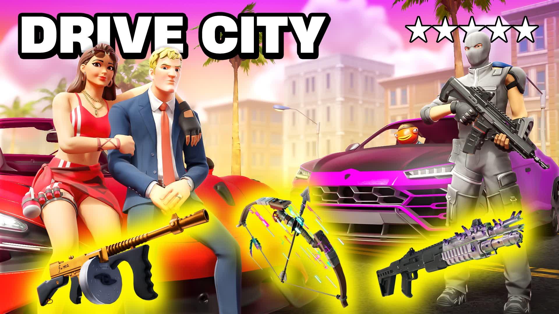 🚔DRIVE CITY - ALL WEAPONS RP💥