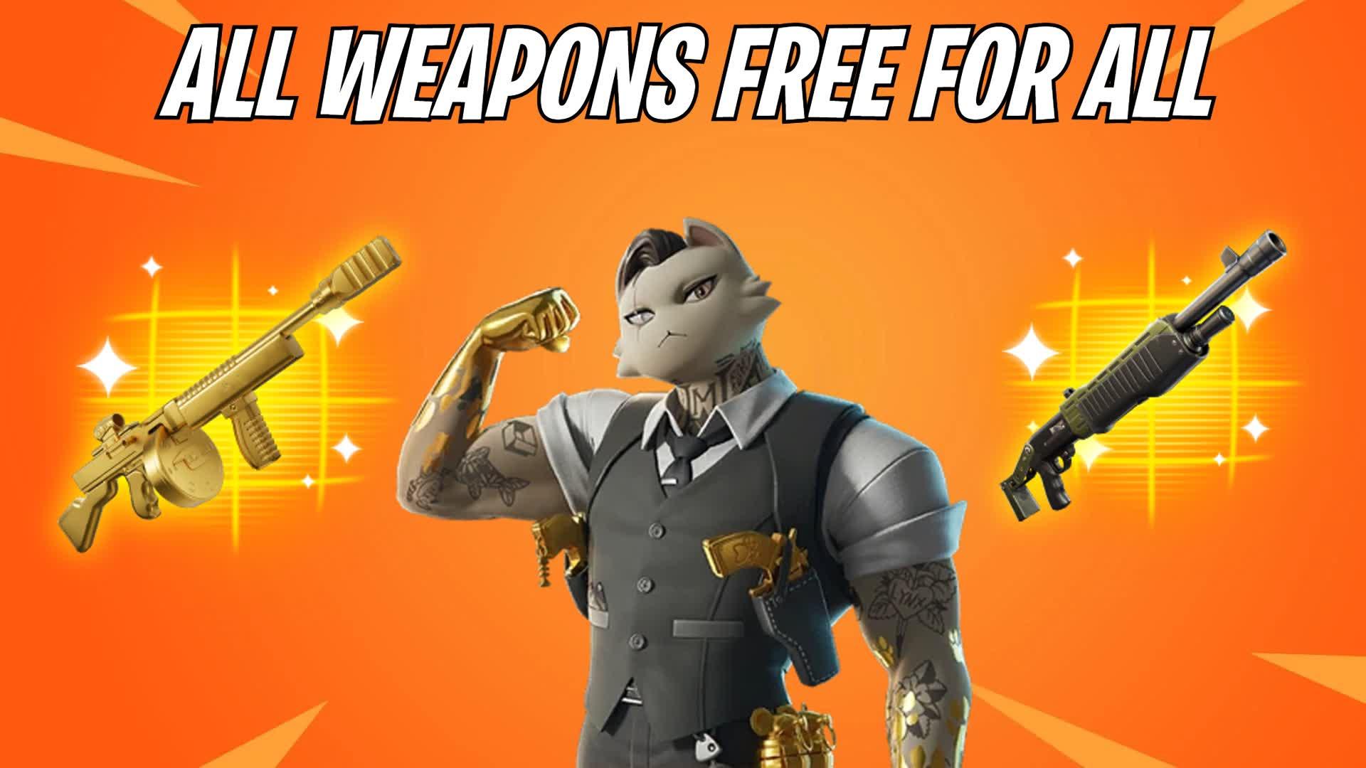 ALL WEAPONS HEROS FFA ONE SHOT GUN GAME