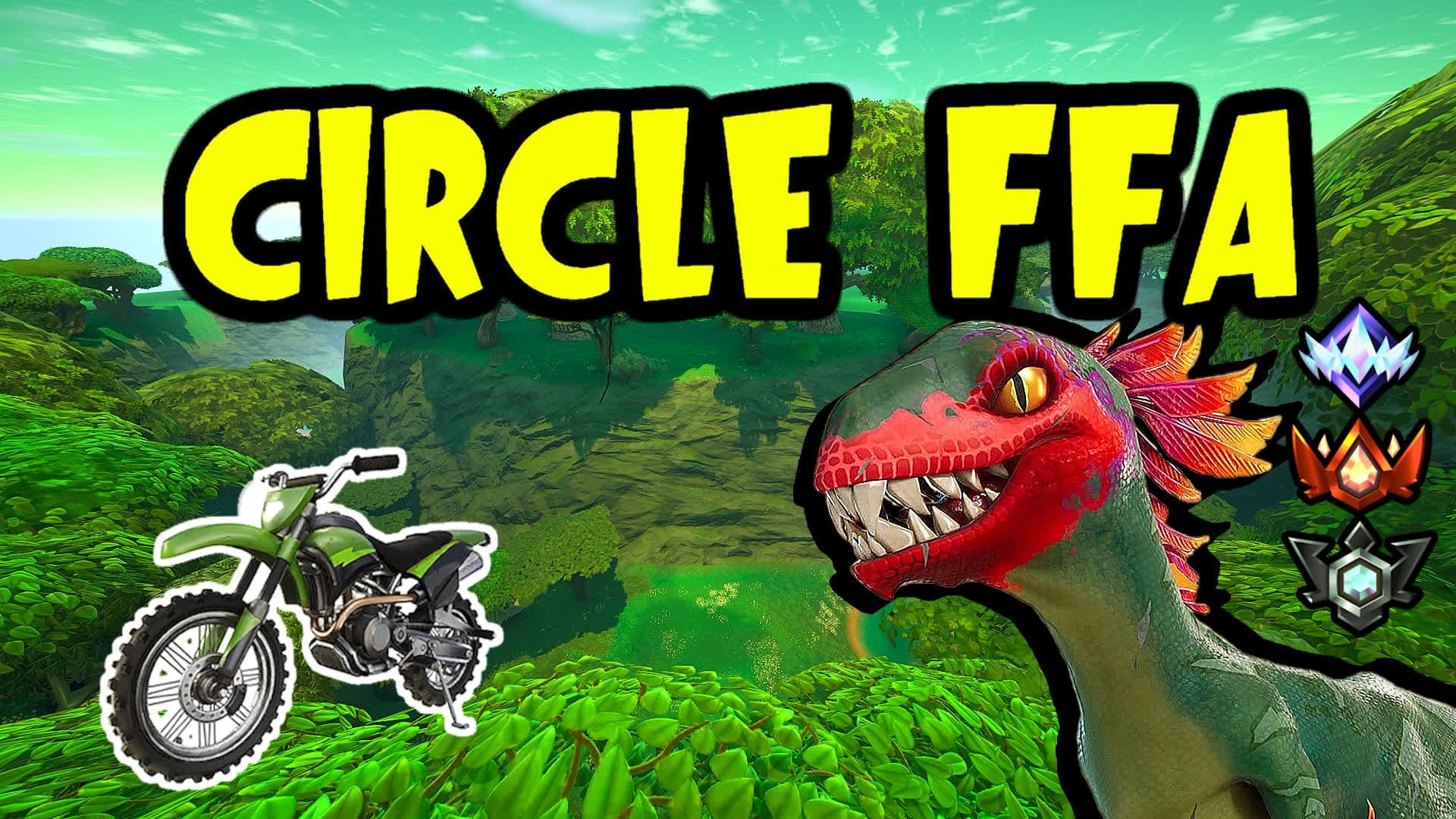 🦖CIRCLE FFA FPS🦖