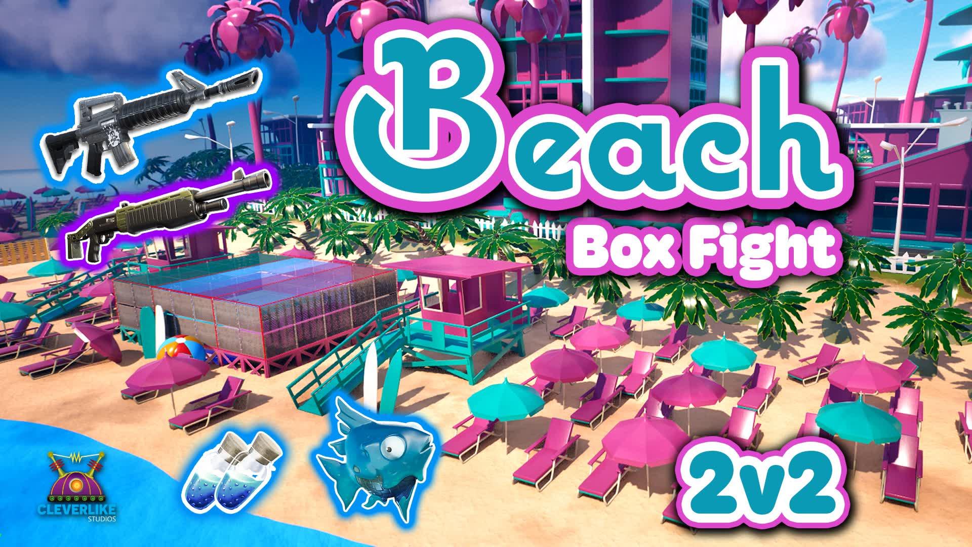 😎 BEACH 🏖️ Box Fight 2v2