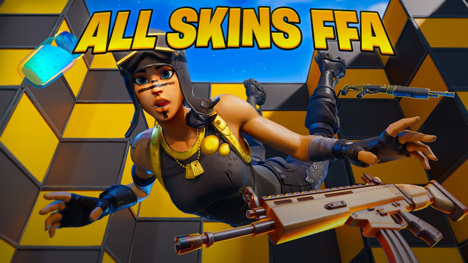 🆓 ALL SKINS MAP FFA 🔫