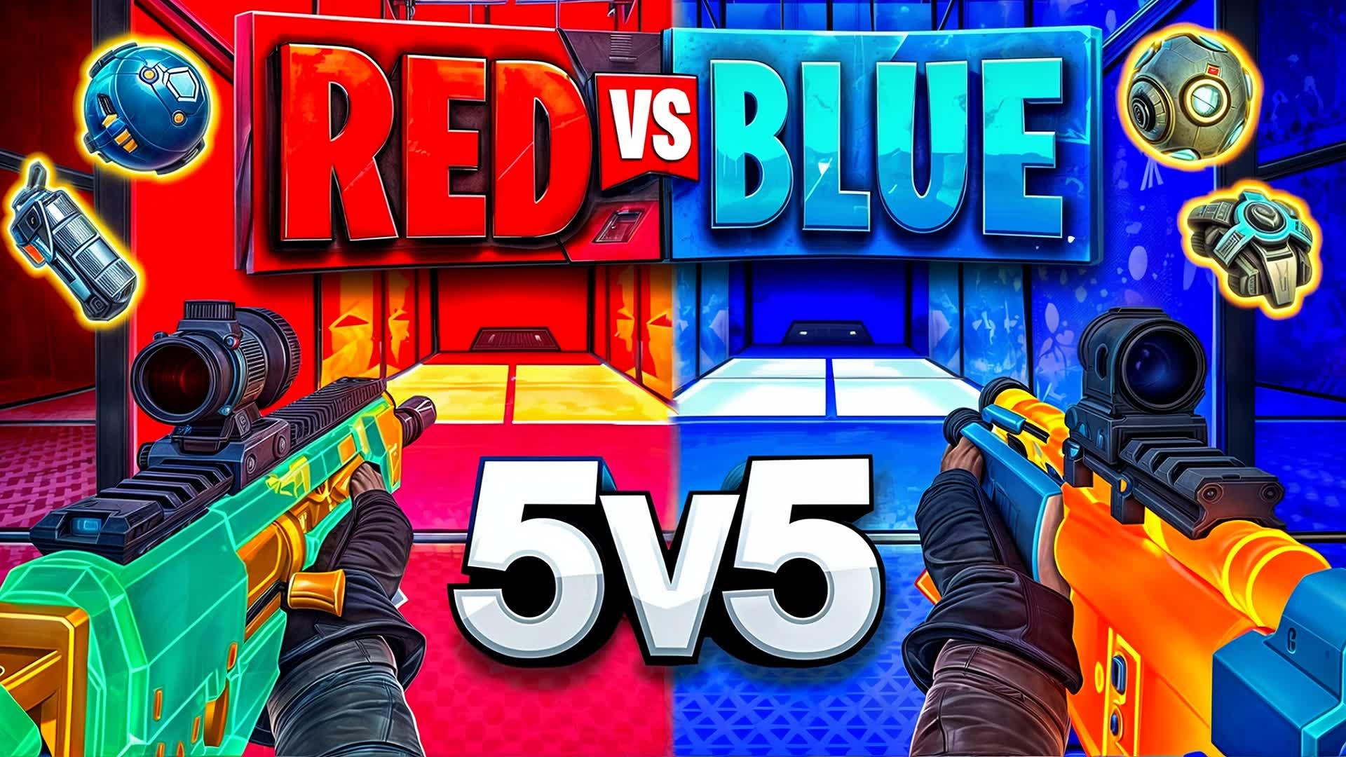 BALLISTIC RED VS BLUE 5V5 🔴🔵