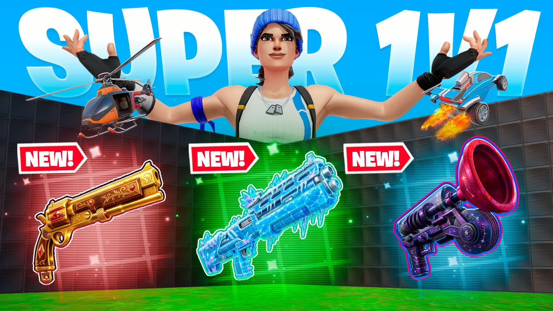 SUPER 1V1 - JELTY - FREE FOR ALL