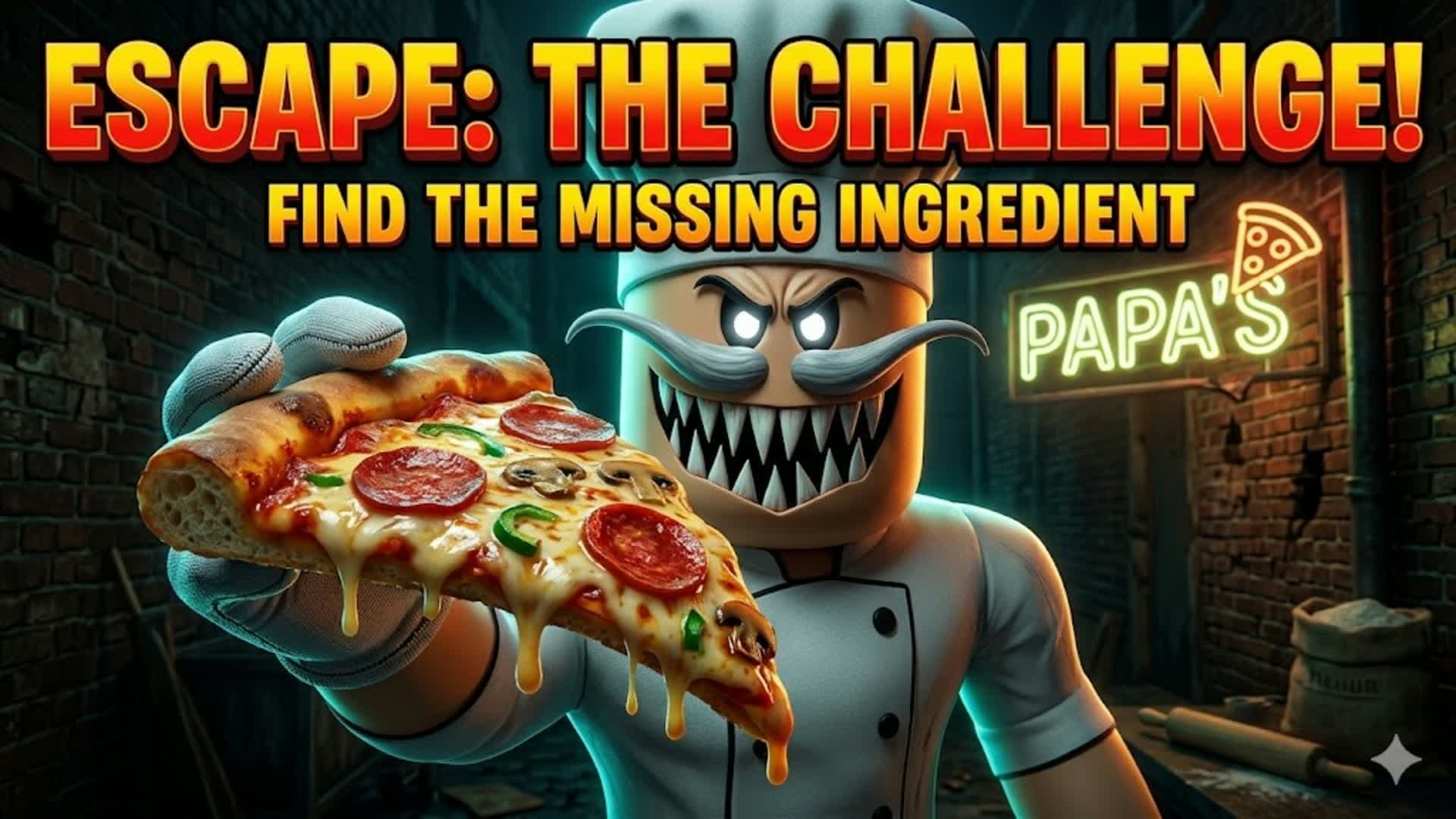 BRAINROT🍕ESCAPE PAPA'S PIZZERIA 2🍕