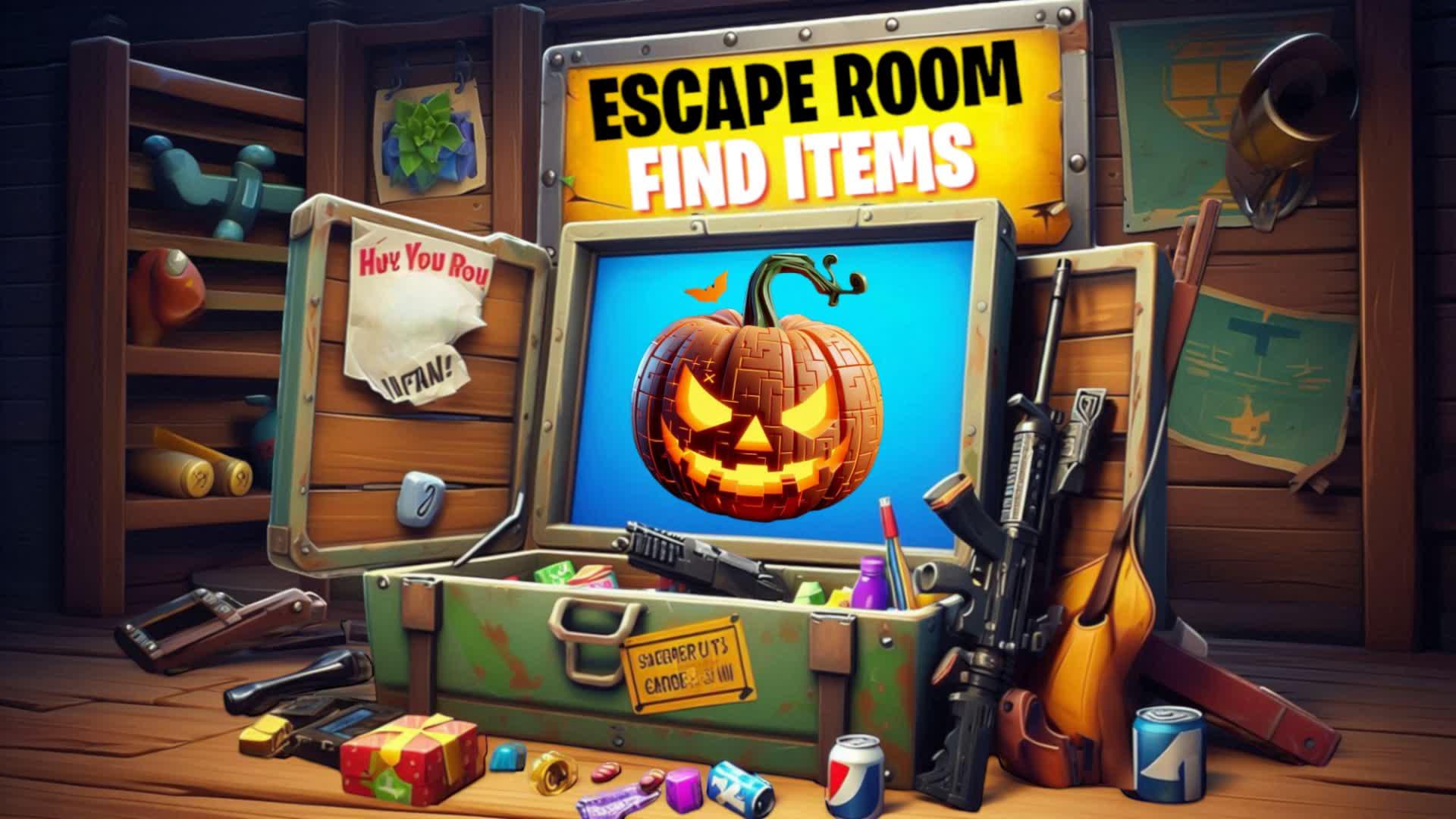 Escape Room Find Items Halloween 🎃