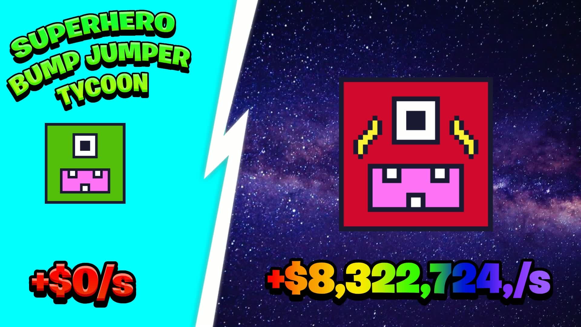 SUPERHERO BUMP JUMPER TYCOON 💰💵🤑