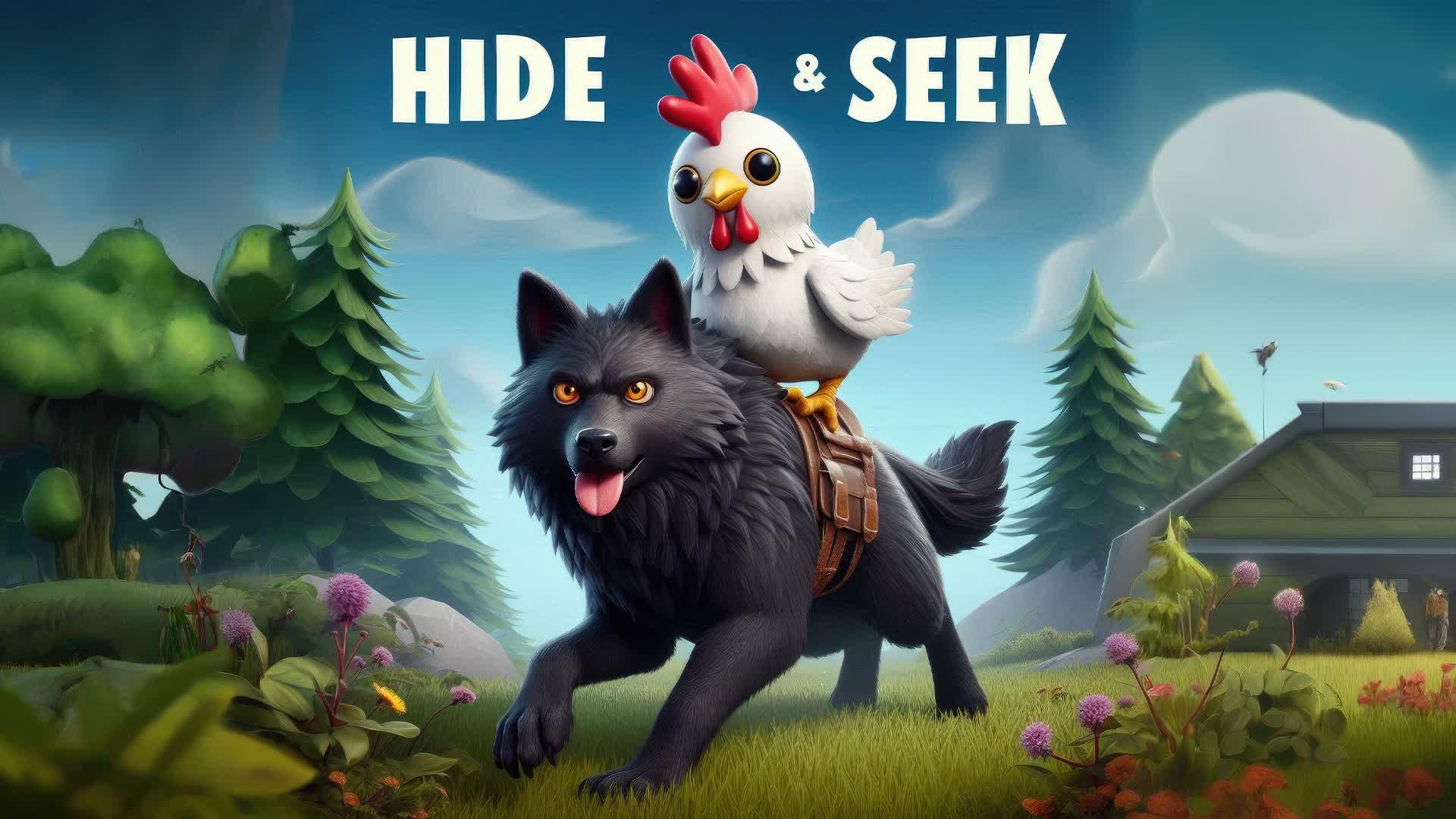 🐔🐺HIDE & SEEK - WOLF - PROP HUNT