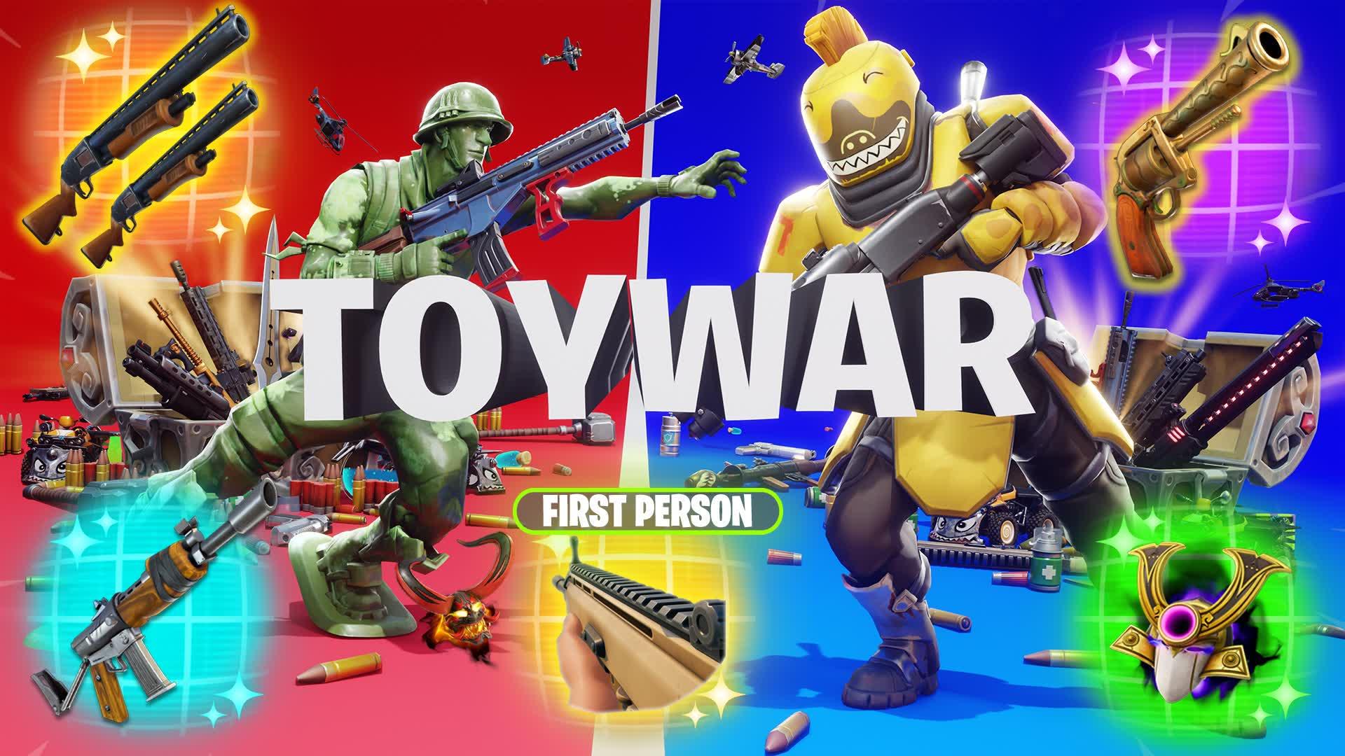 TOY WAR RED VS BLUE 🔴🔵