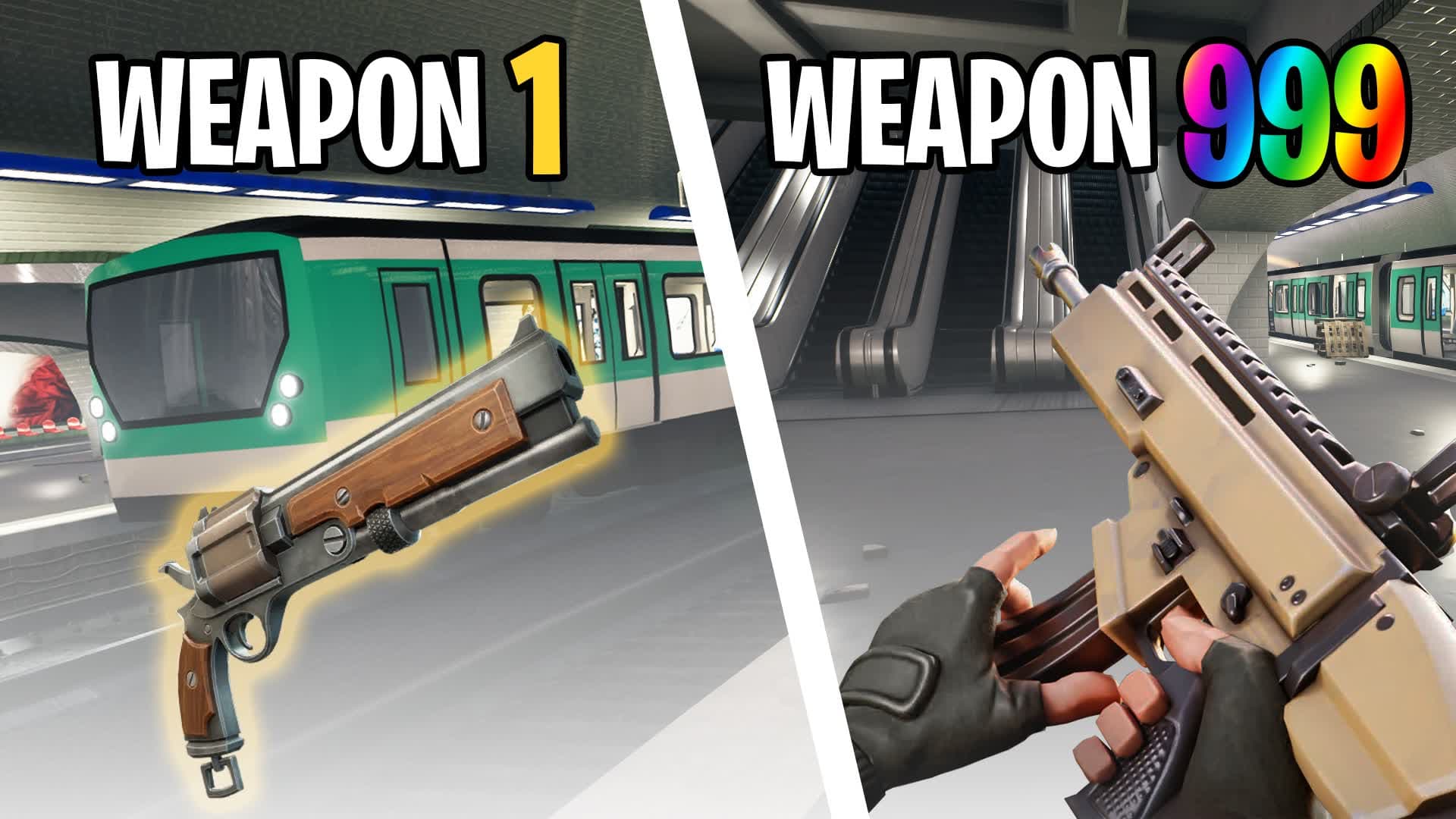 🚇 GUN GAME - METRO