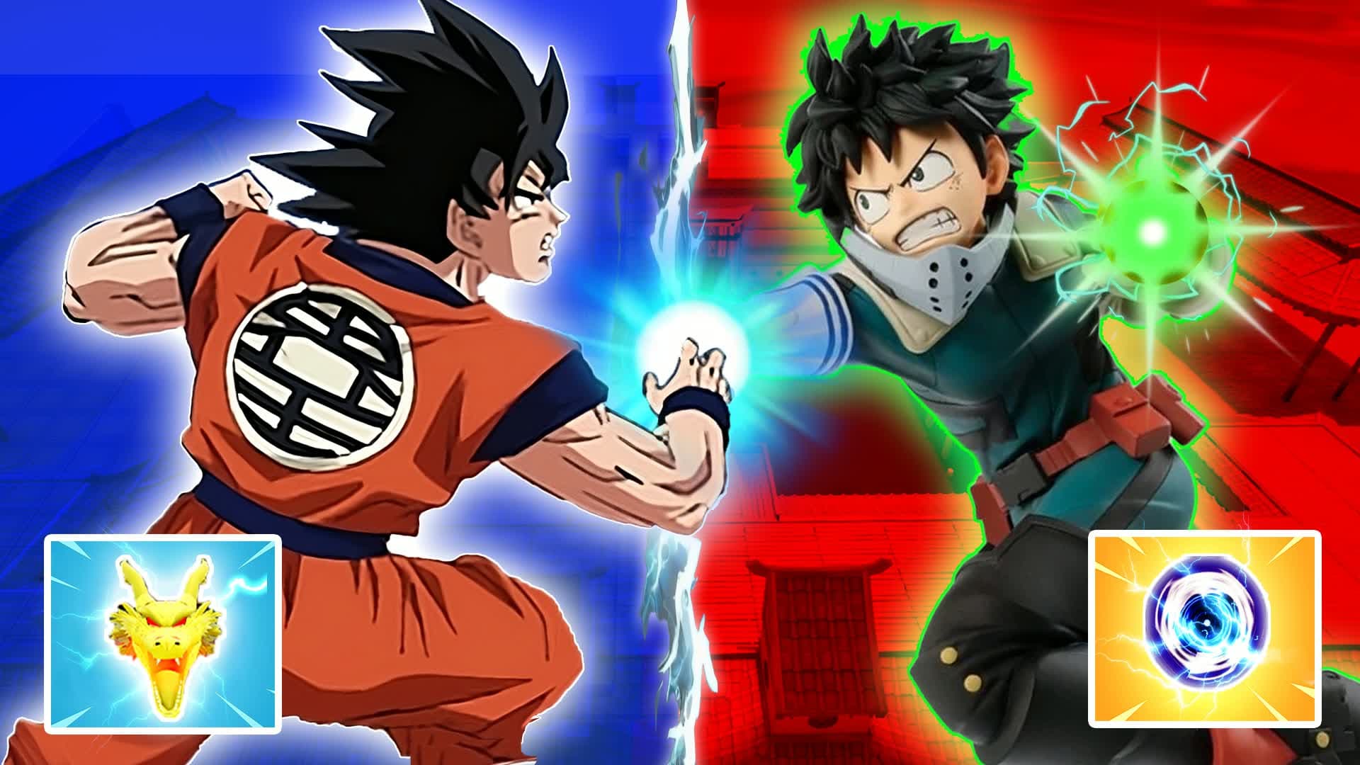 MEGA ANIME RED VS BLUE🔴🔵