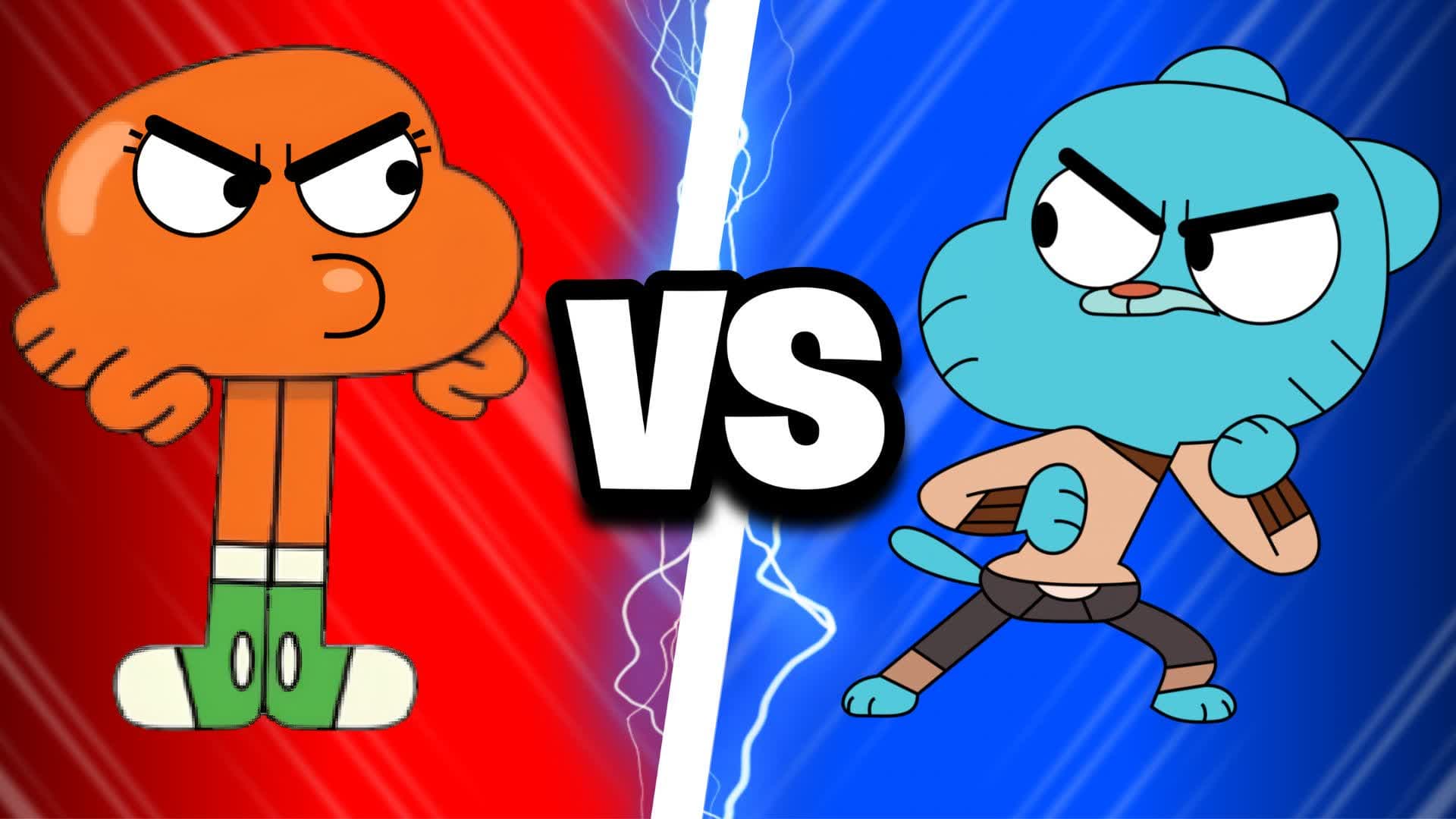 DARWIN VS GUMBALL 🔴🔵