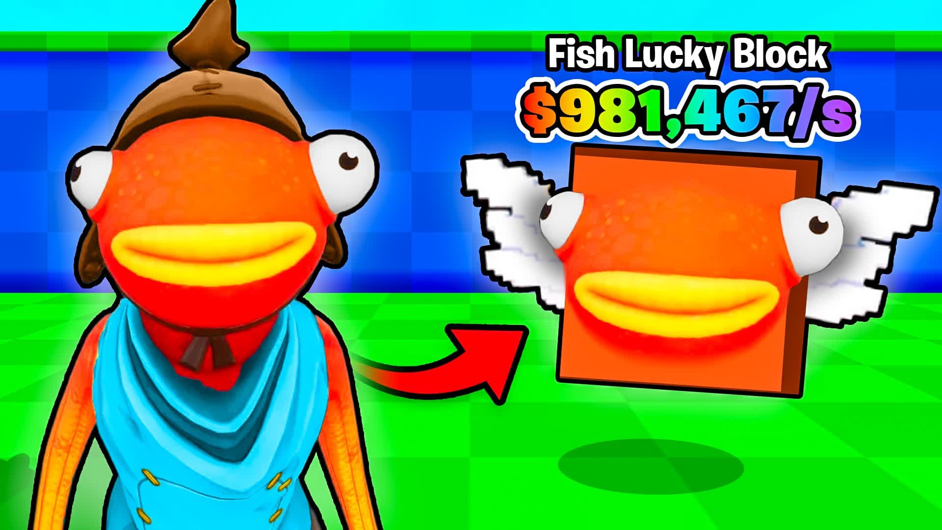 Be a Lucky Block