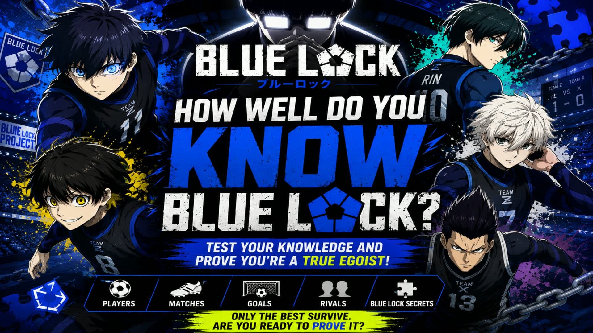 How Well Do You Know Blue Lock?