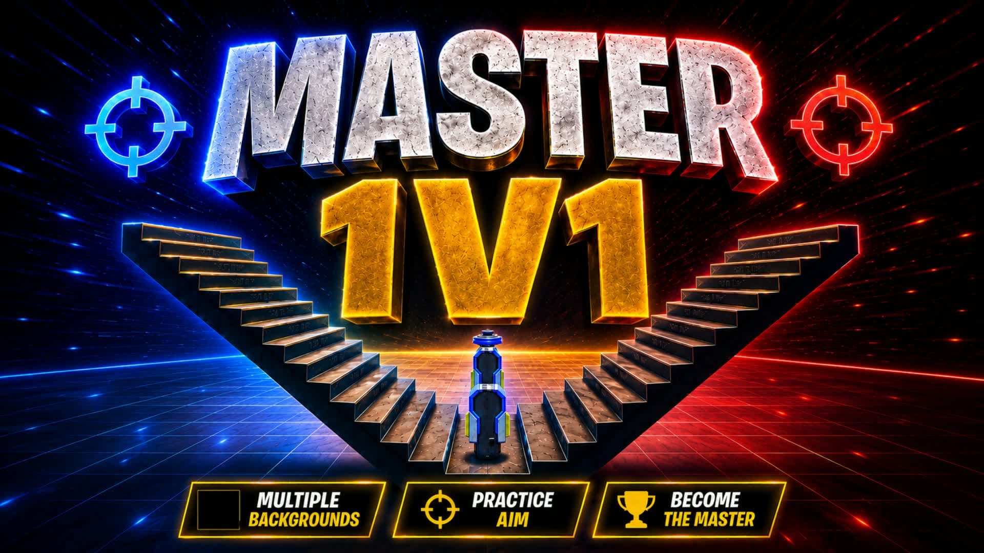 MASTER 1V1 (AIM • Build Fight FFA)