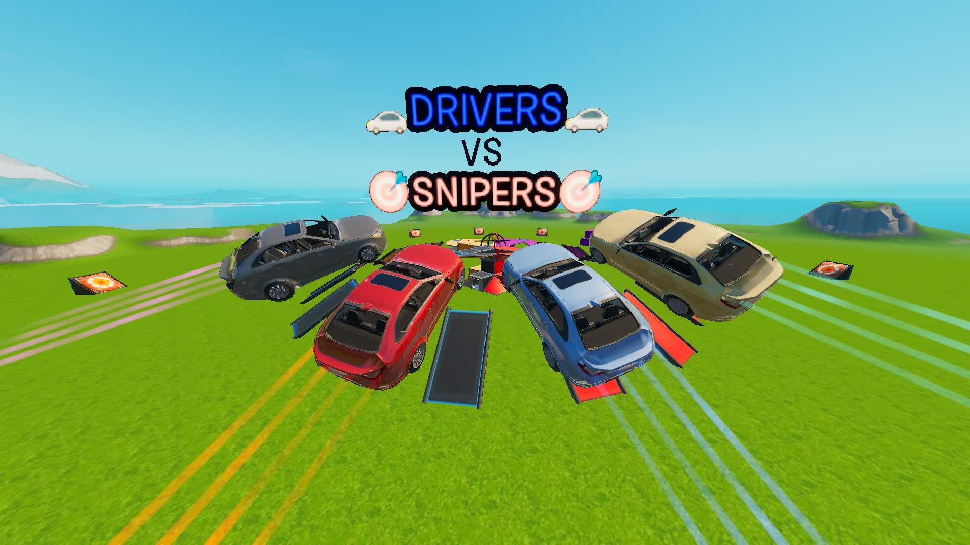 🚗DRIVERS VS SNIPERS🎯