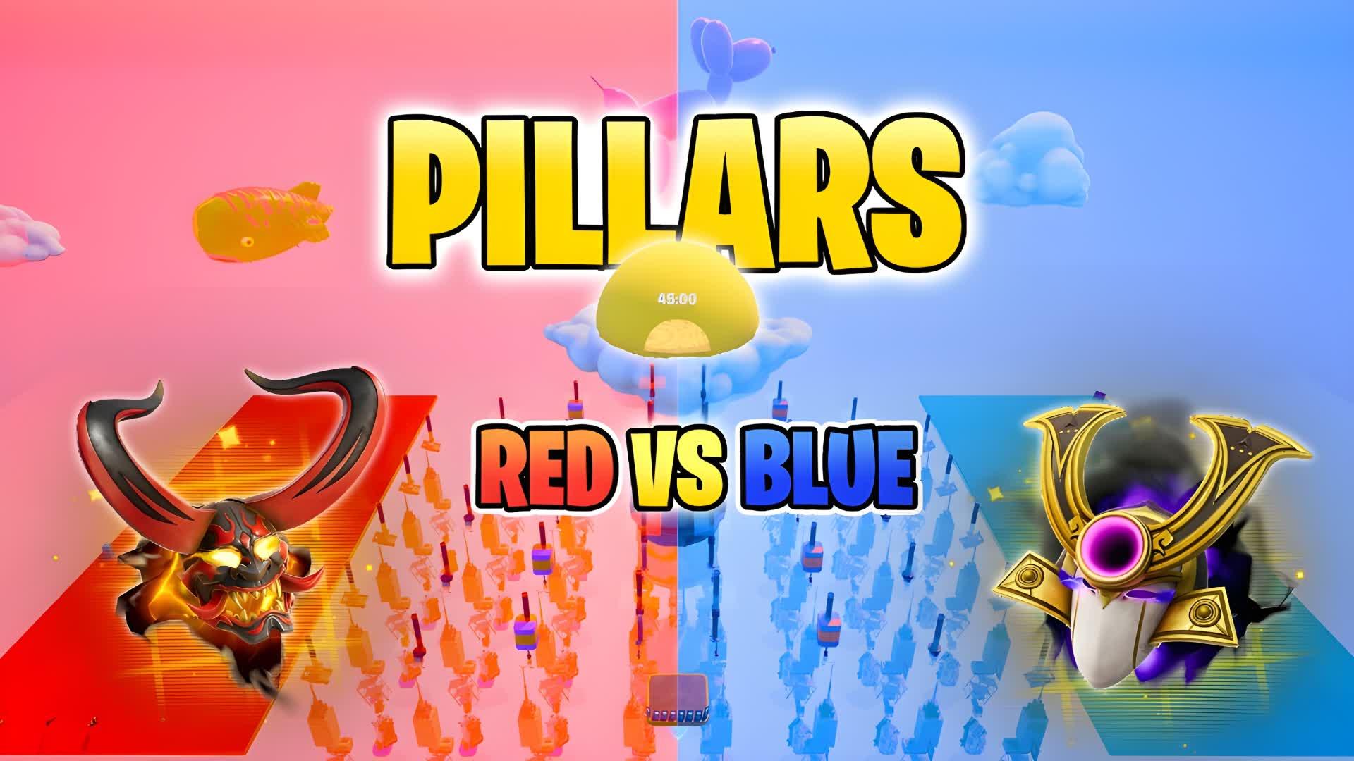 PILLARS - RED VS BLUE 🔴🔵