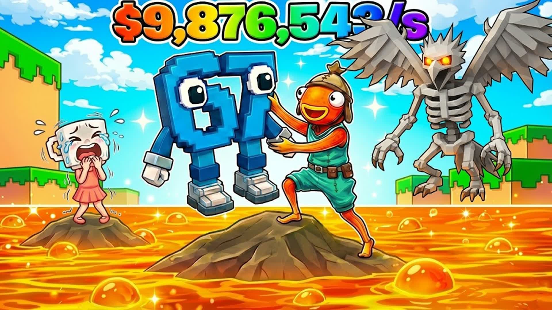 Save the Brainrot from the Lava